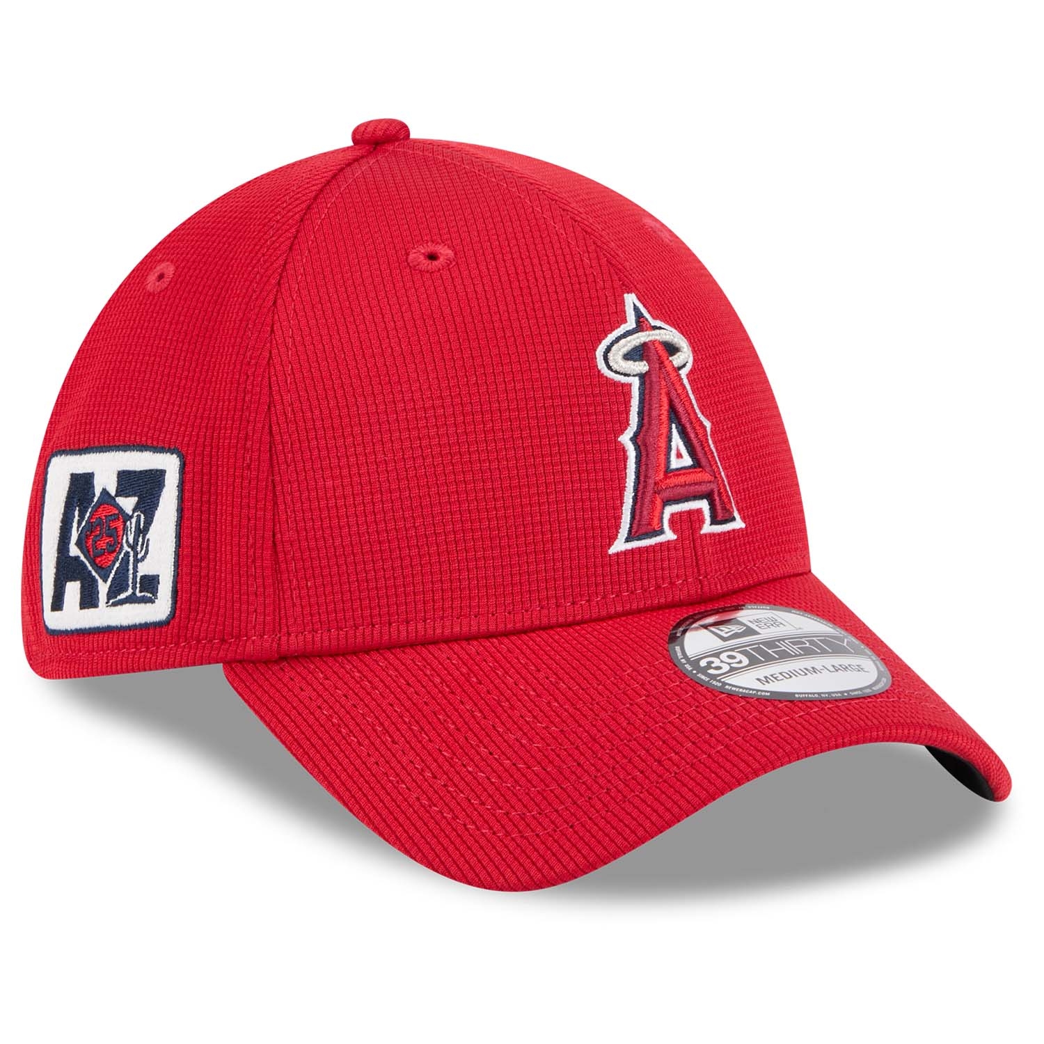 Los Angeles Angels 2025 MLB Spring Training 39THIRTY Flex Cap Rot