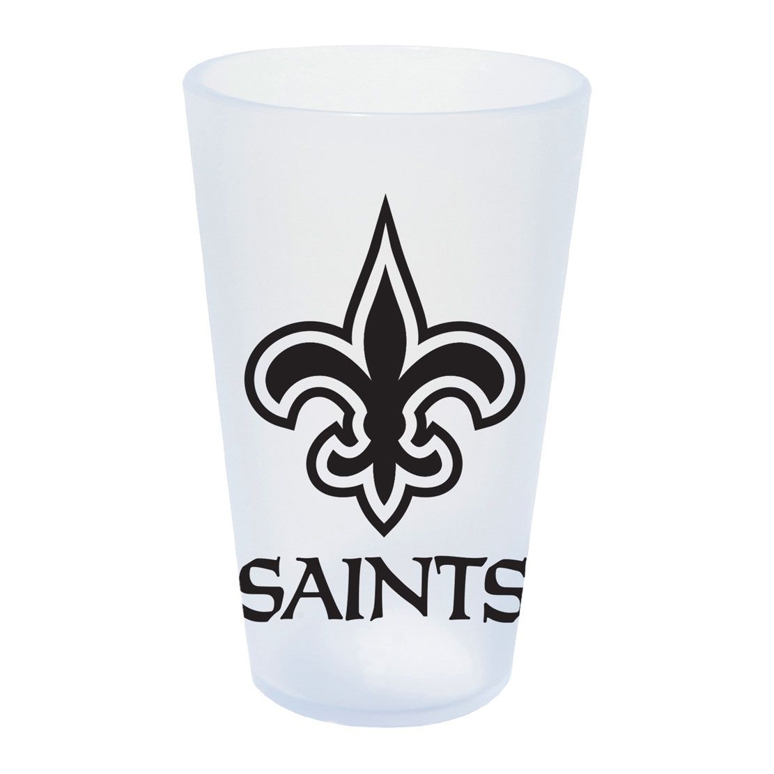 New Orleans Saints Icicle Silicone NFL Pint Glas
