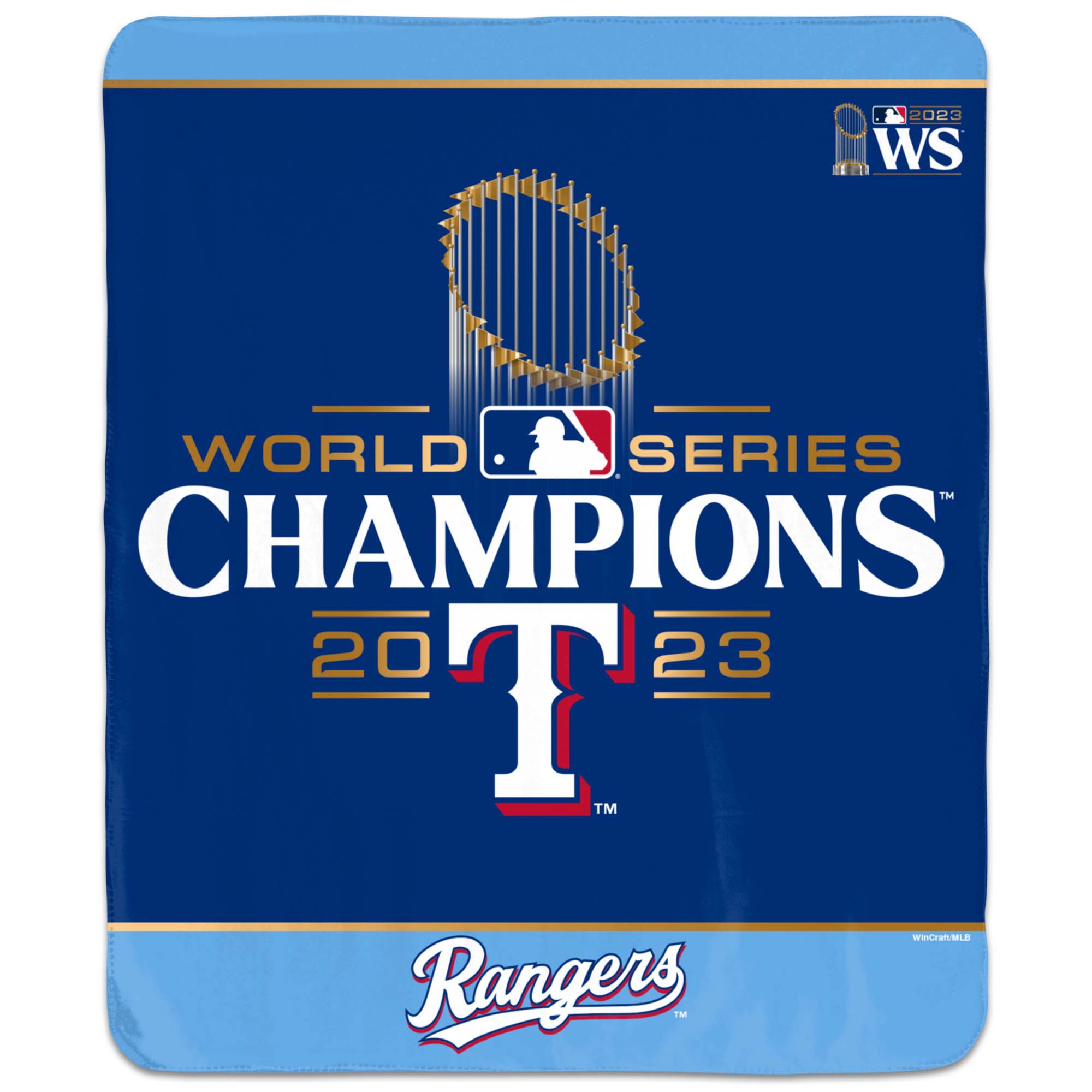 Texas Rangers 2023 World Series Champions MLB Decke