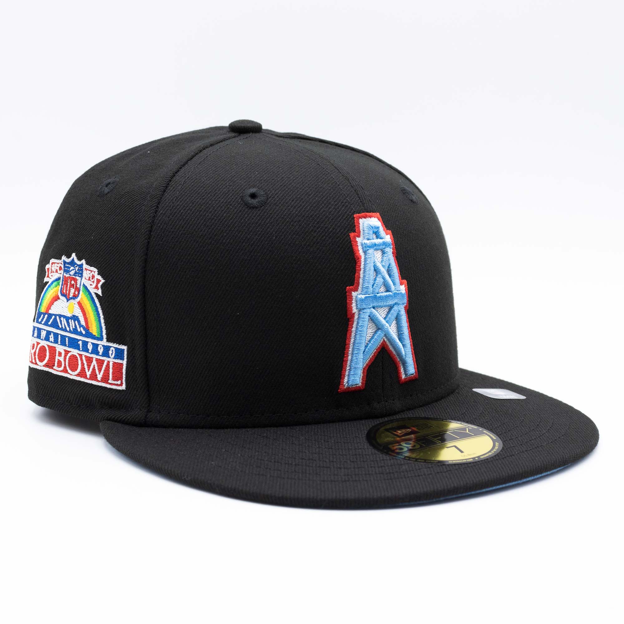 Houston Oilers 1990 Pro Bowl New Era 59FIFTY Fitted NFL Cap Black