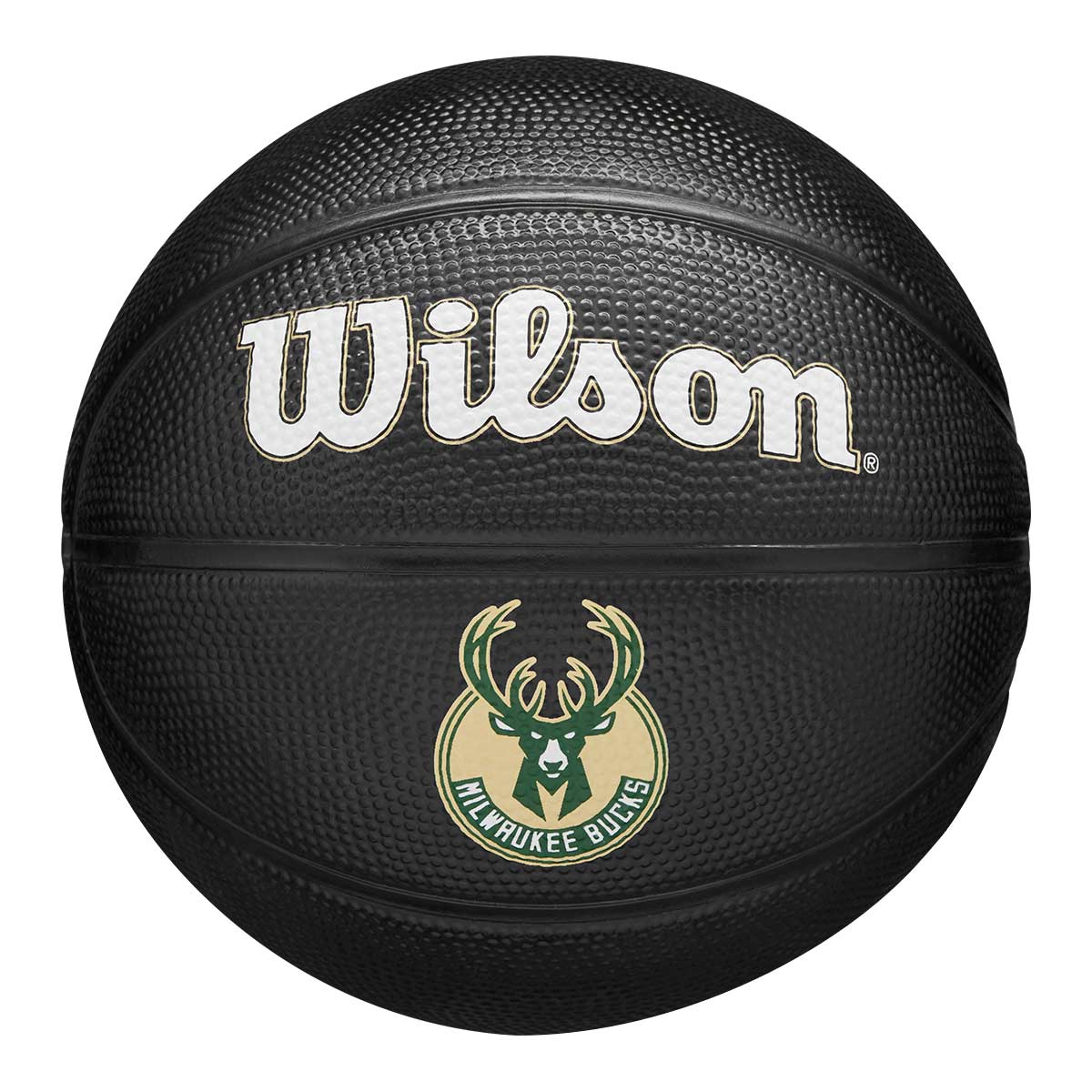 Milwaukee Bucks Tribute Wilson NBA Mini Basketball (Size 3)