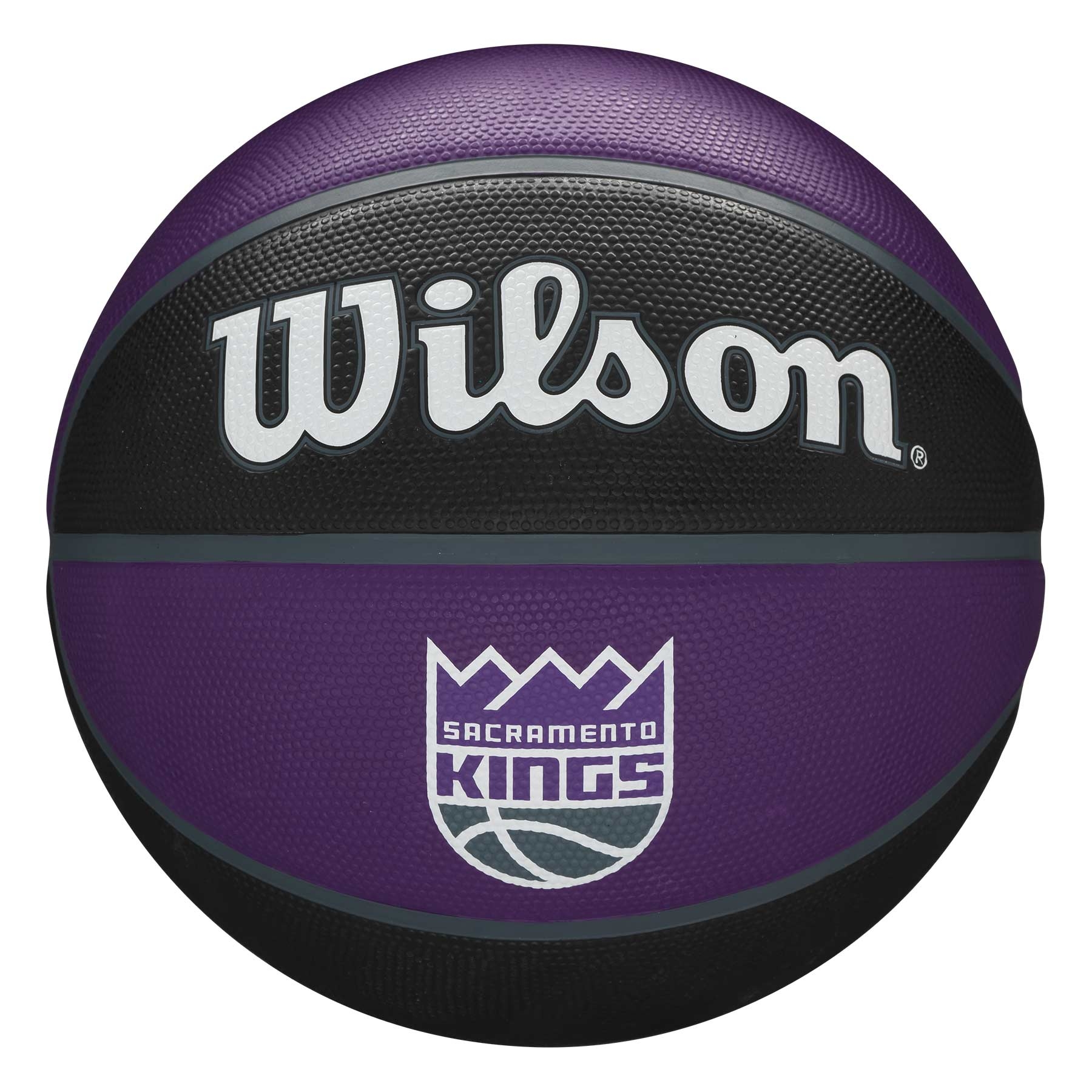Sacramento Kings Team Tribute Wilson NBA Basketball (Size 7)