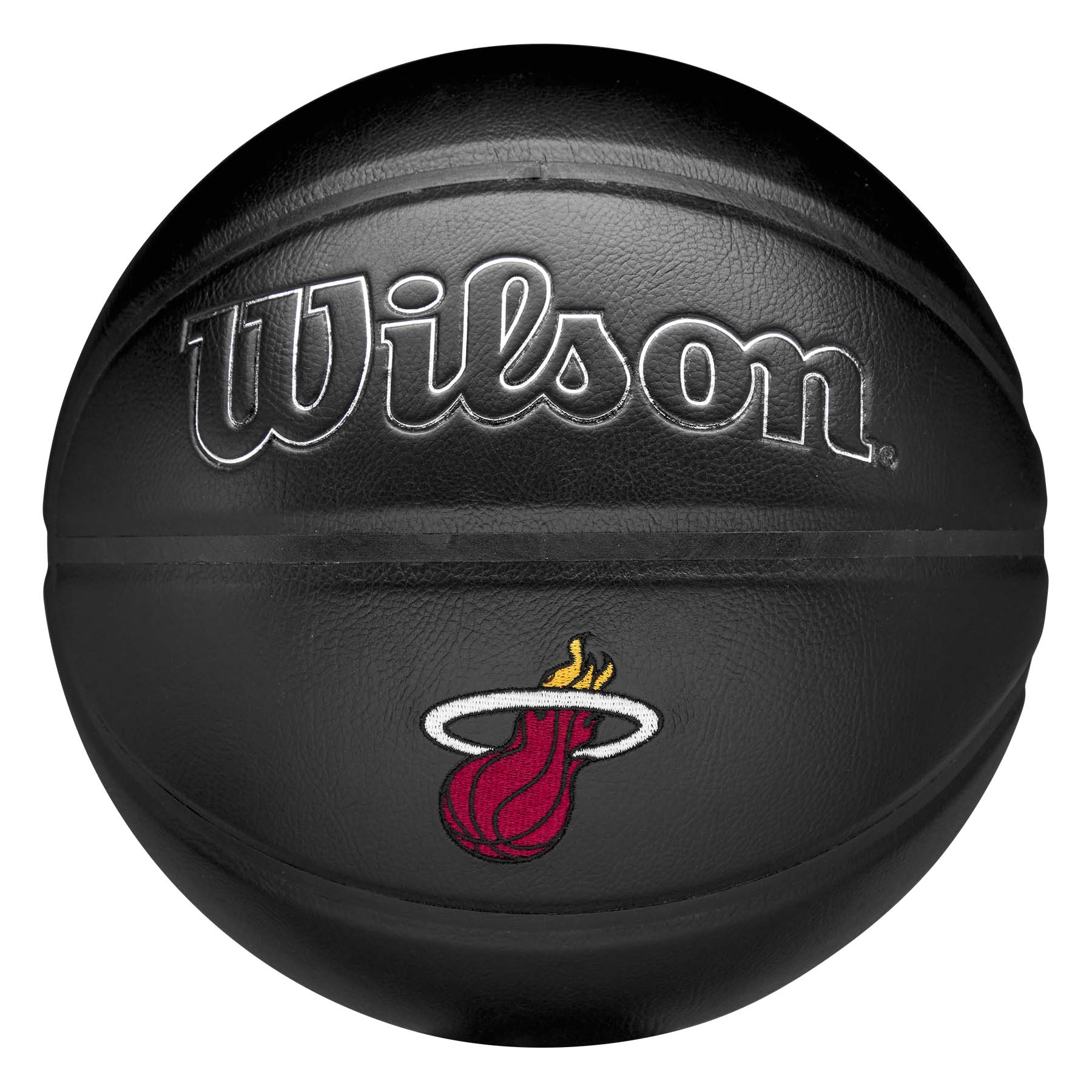 Miami Heat Premiere Wilson NBA Basketball Schwarz (Size 7)