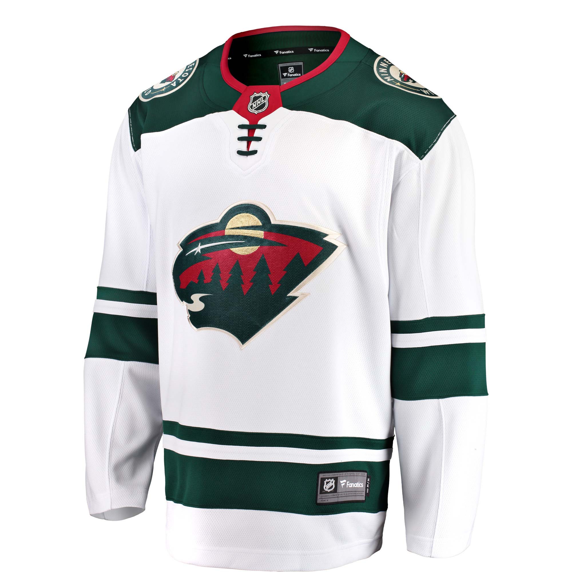 Minnesota Wild Fanatics Breakaway NHL Trikot Away Weiß