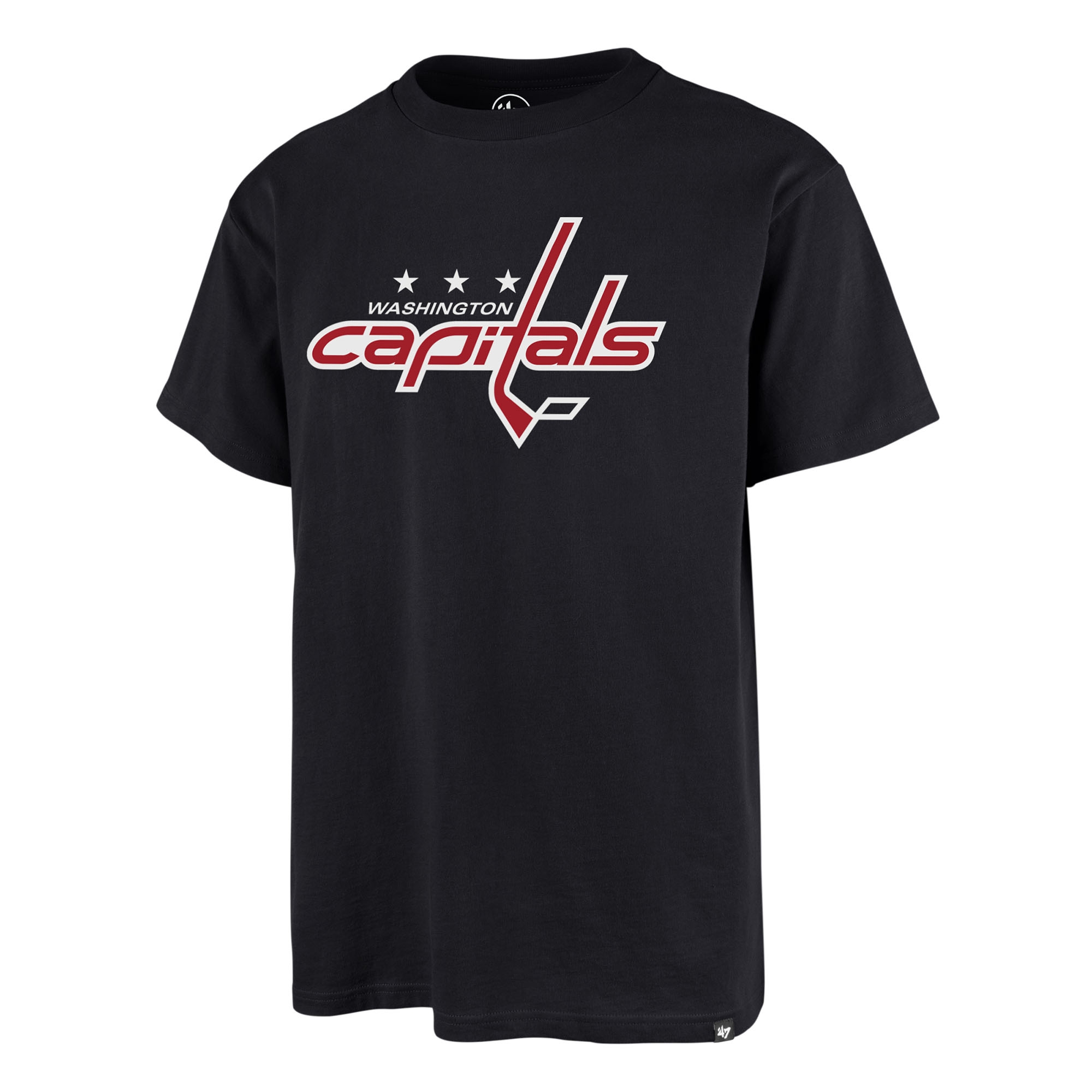 Washington Capitals Team Logo '47 Echo NHL T-Shirt Navy