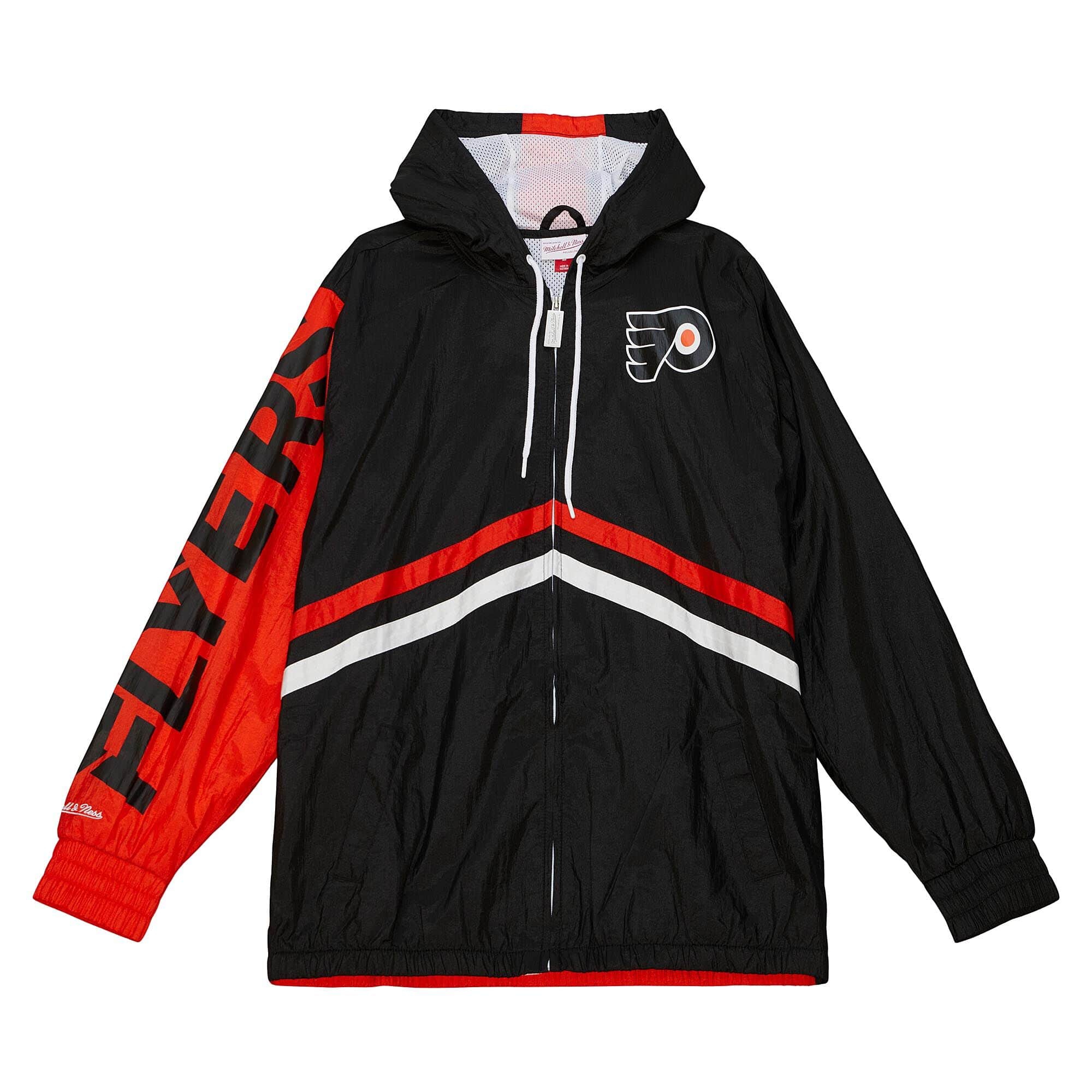 Philadelphia Flyers Undeniable Mitchell & Ness NHL Windbreaker Jacke