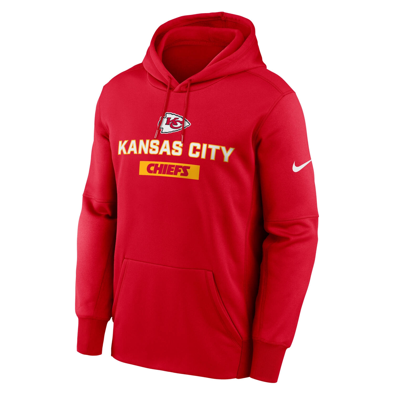 Kansas City Chiefs Toss Sweep Therma-FIT NFL Hoodie Rot