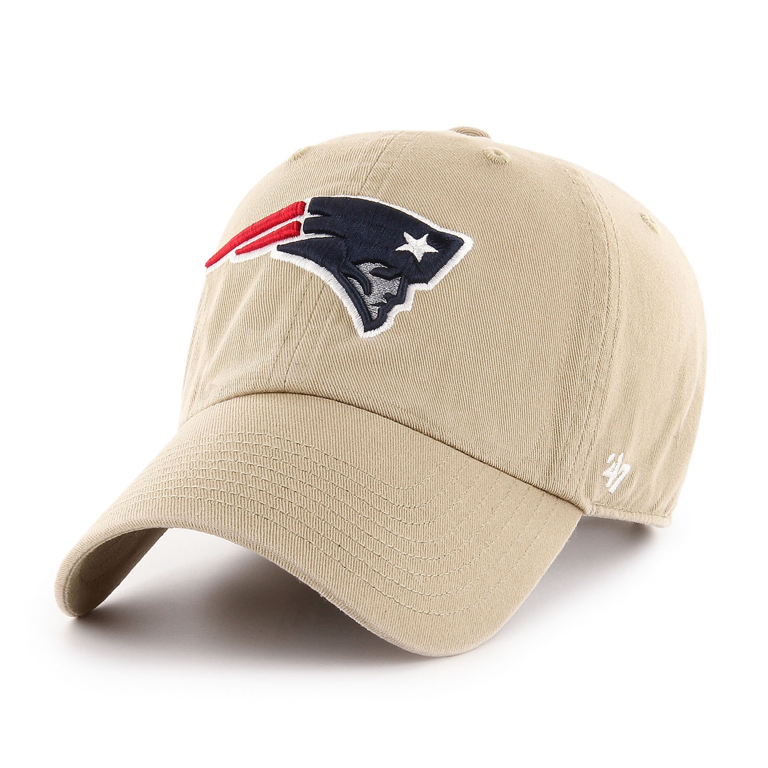 New England Patriots '47 Clean Up Adjustable NFL Cap Khaki