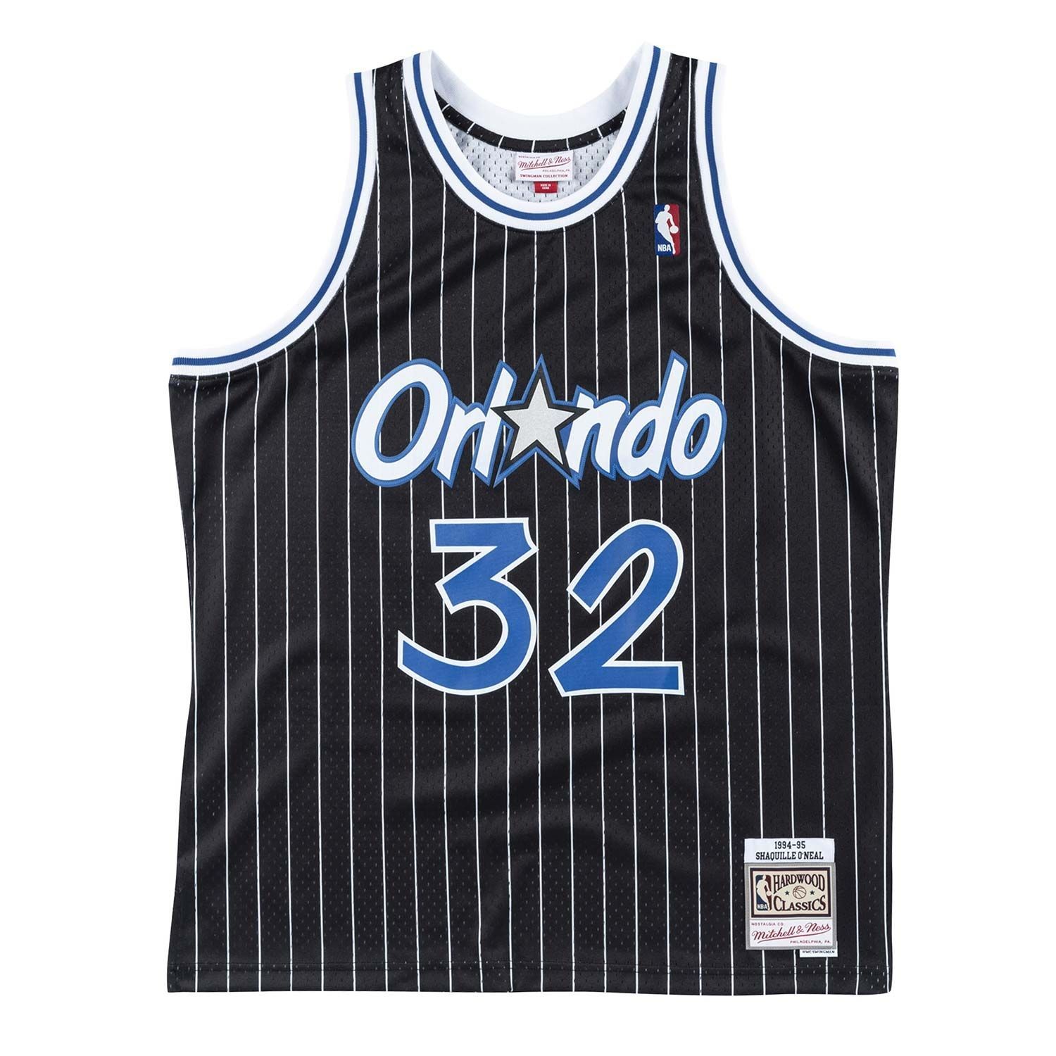 Shaq O'Neal #32 Orlando Magic 1994-95 Swingman NBA Jersey Black