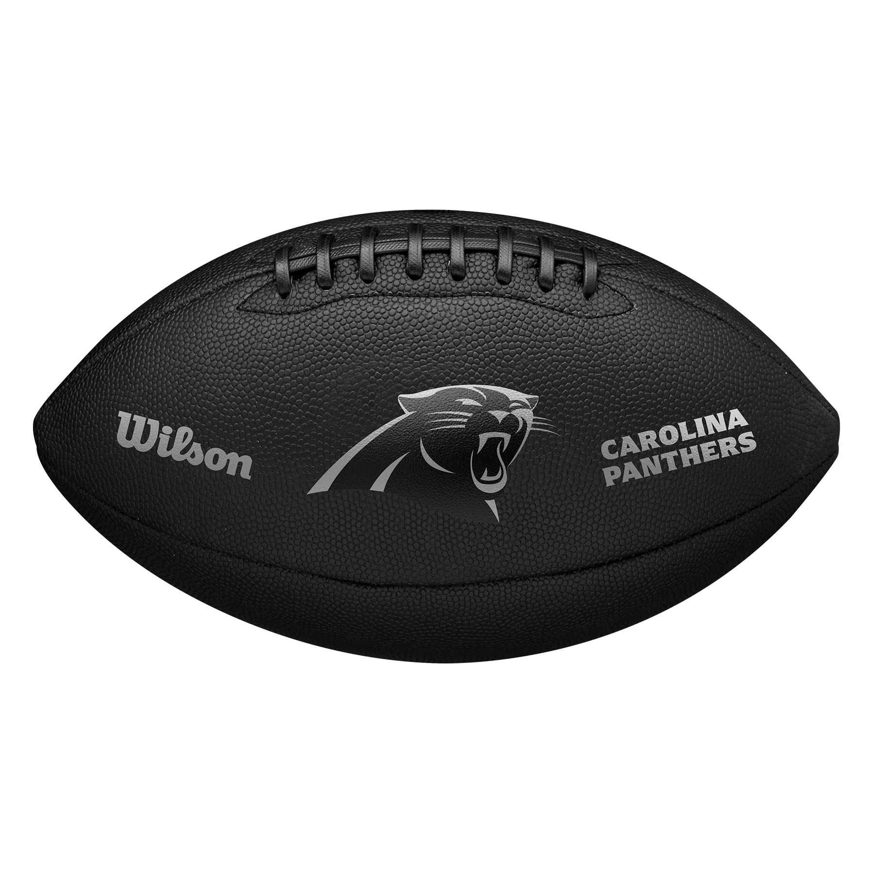 Carolina Panthers Wilson Metallic Premiere Full Size NFL Football