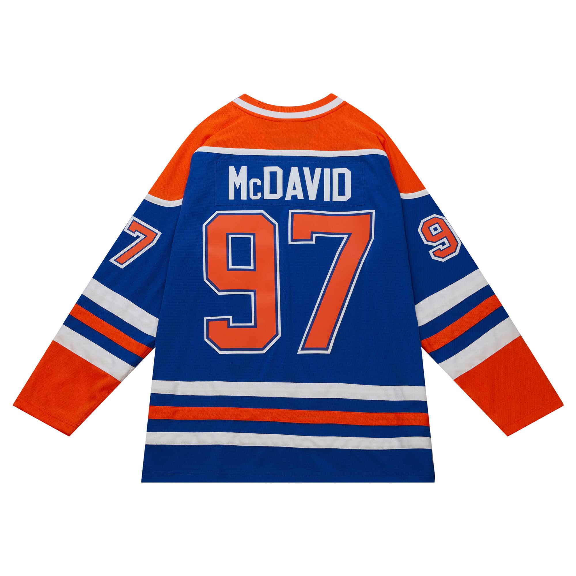 Connor McDavid #97 Edmonton Oilers 2015-16 Mitchell & Ness NHL Trikot