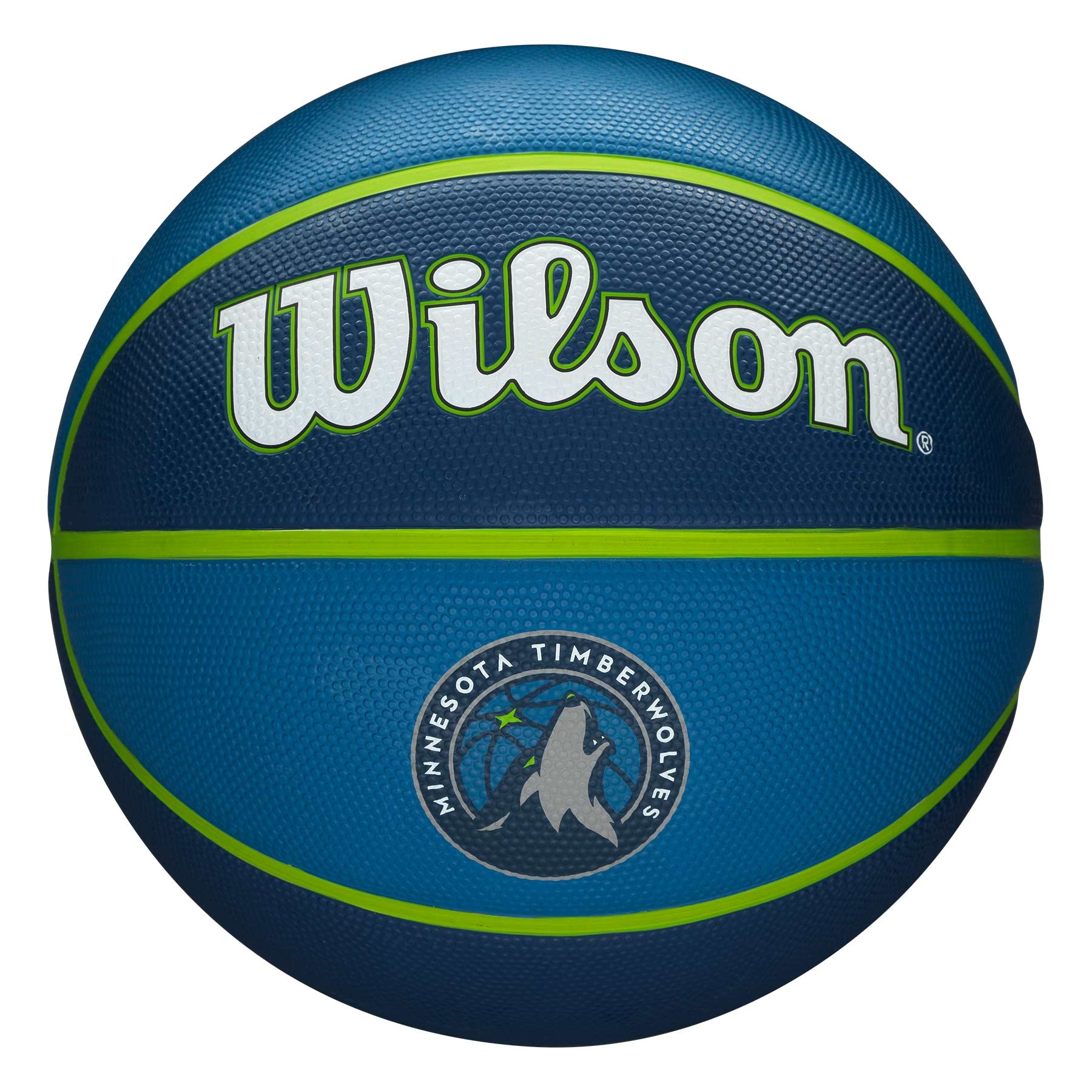 Minnesota Timberwolves Team Tribute Wilson NBA Basketball (Size 7)