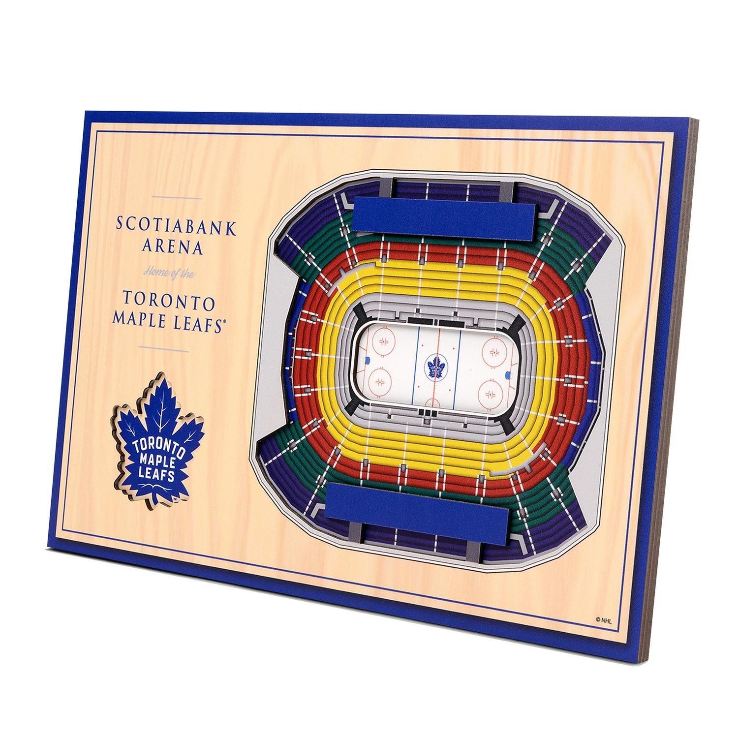 Toronto Maple Leafs StadiumView 3D Desktop NHL Stadion Bild