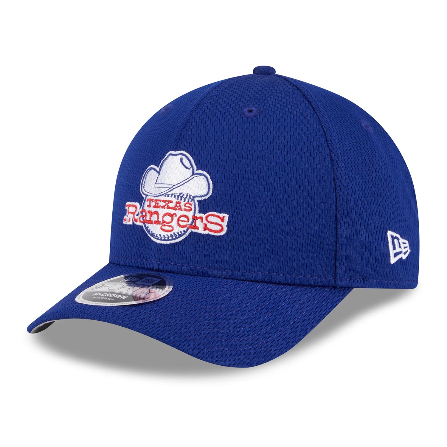 Texas Rangers 2025 MLB Clubhouse 9FORTY M-Crown Snapback Cap Blau