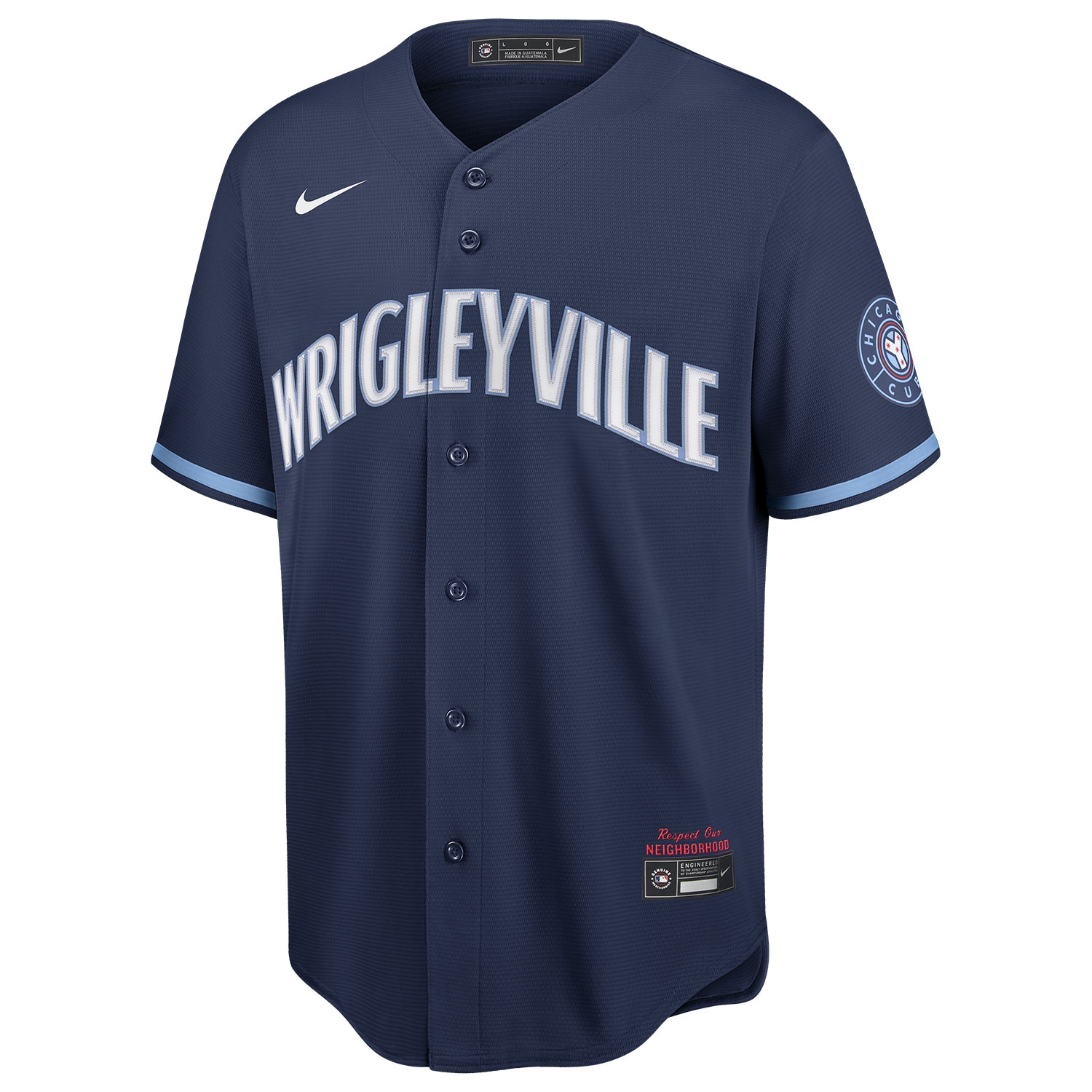Chicago Cubs Nike City Connect MLB Jersey Navy