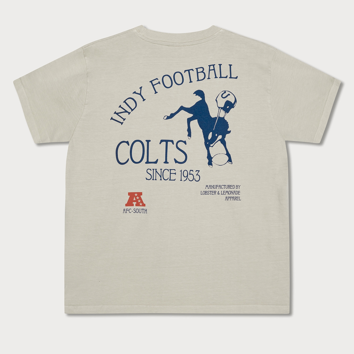 Indianapolis Colts L&L '89 Classics NFL T-Shirt Beige