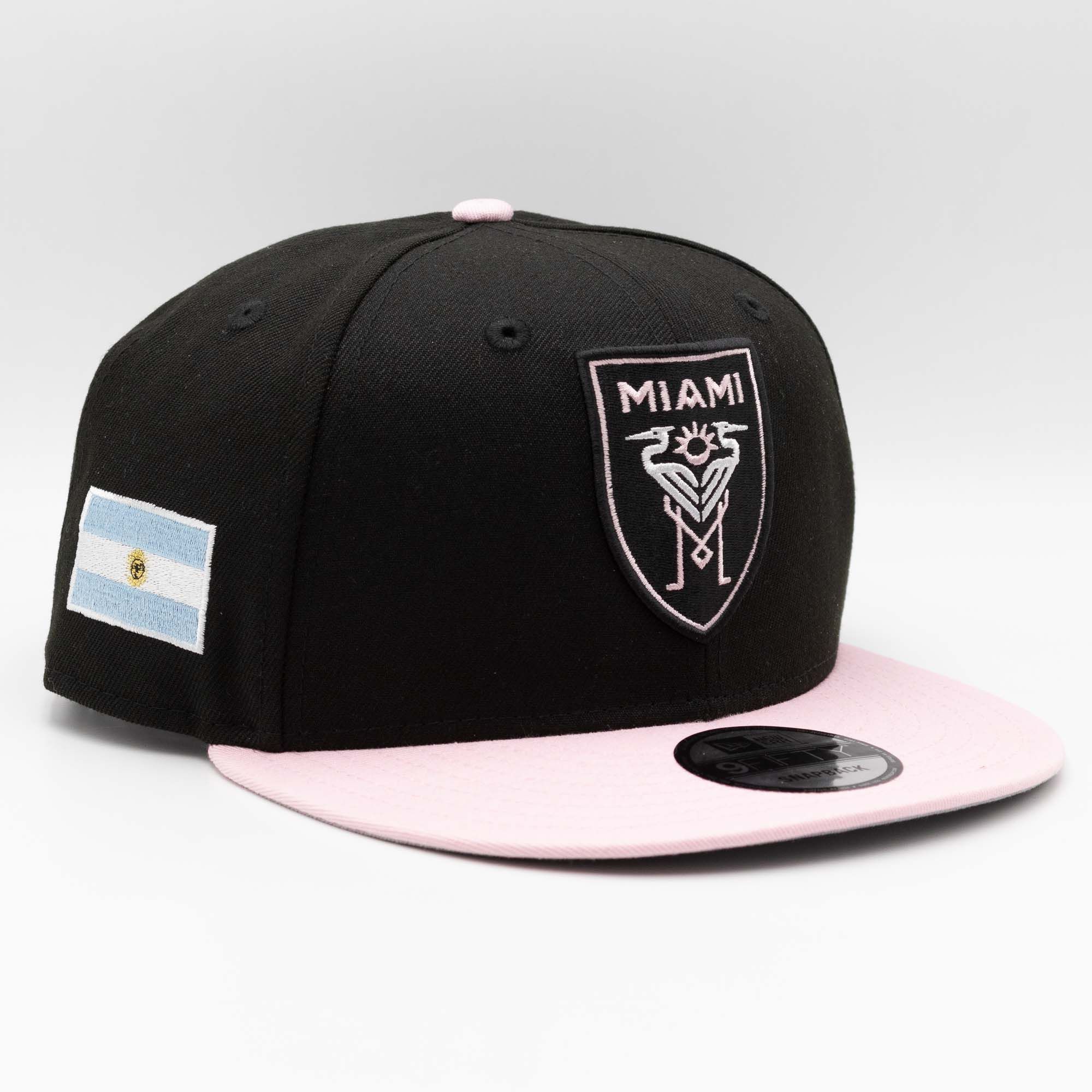 Inter Miami Argentina Side Patch New Era 9FIFTY Snapback MLS Cap