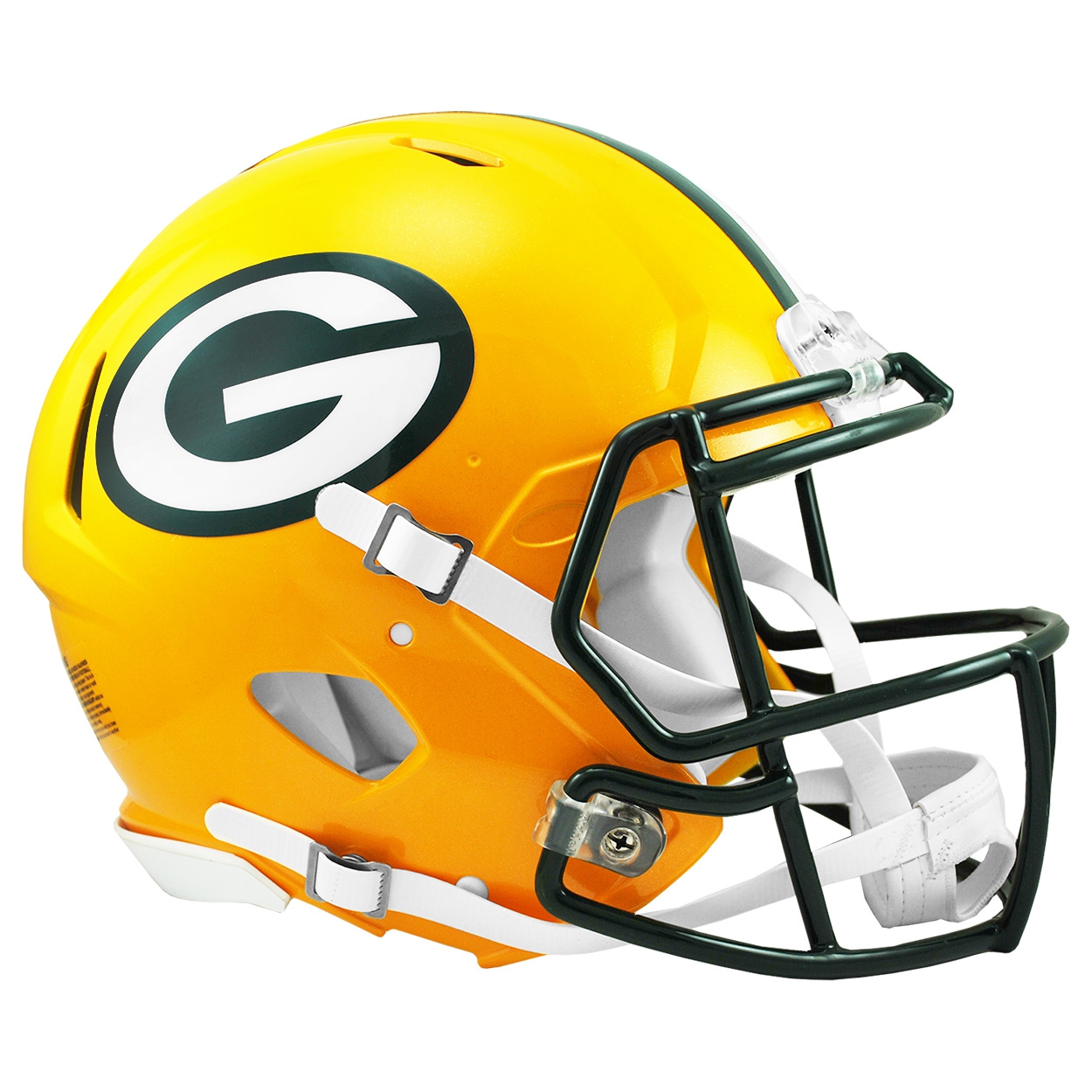 Green Bay Packers Riddell Authentic NFL Speed Full Size Helm