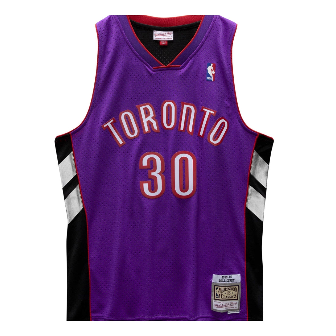 Dell Curry #30 Toronto Raptors 1999-00 Mitchell & Ness Swingman NBA Jersey Purple