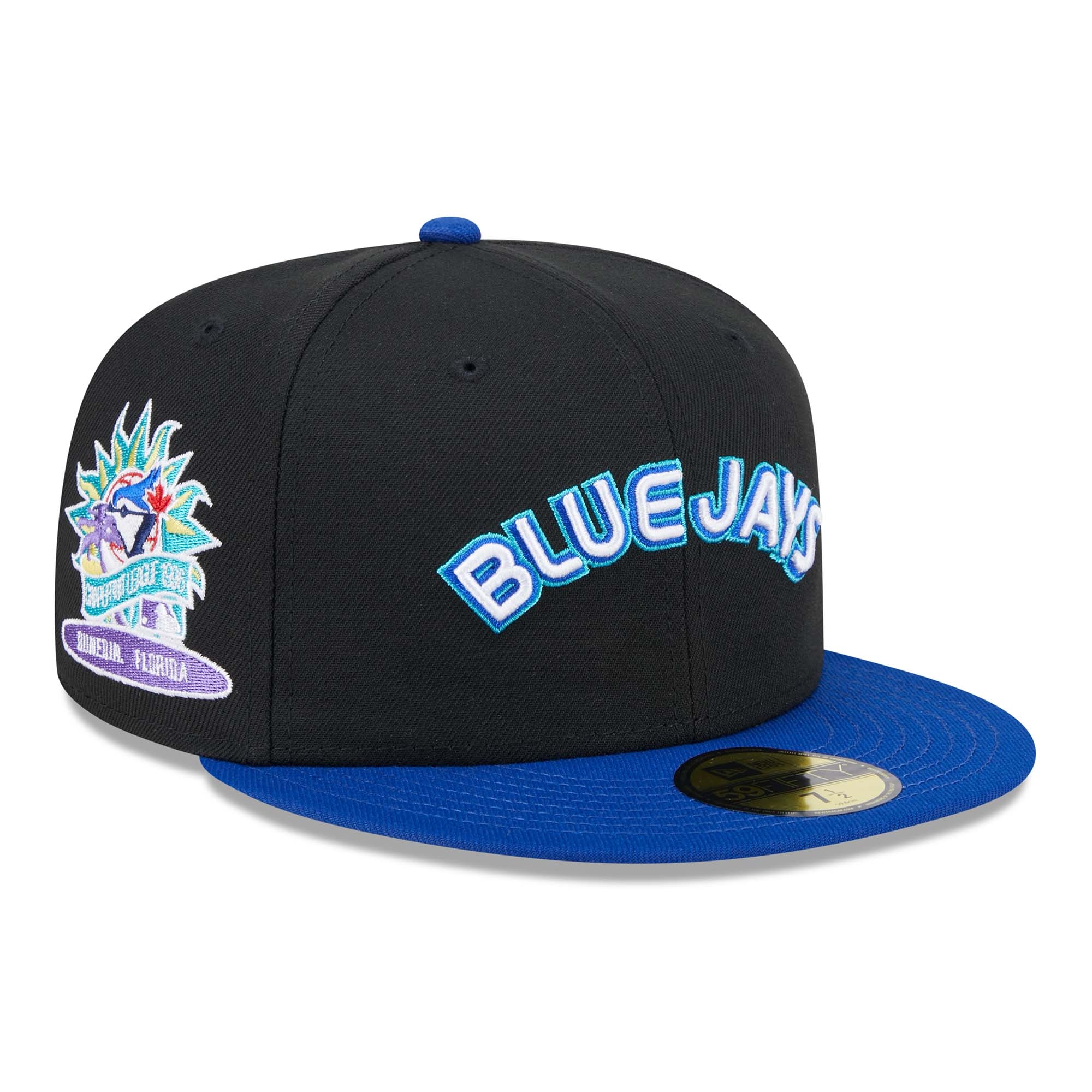 Toronto Blue Jays Retro 1996 Spring Training New Era 59FIFTY Fitted Cap Black