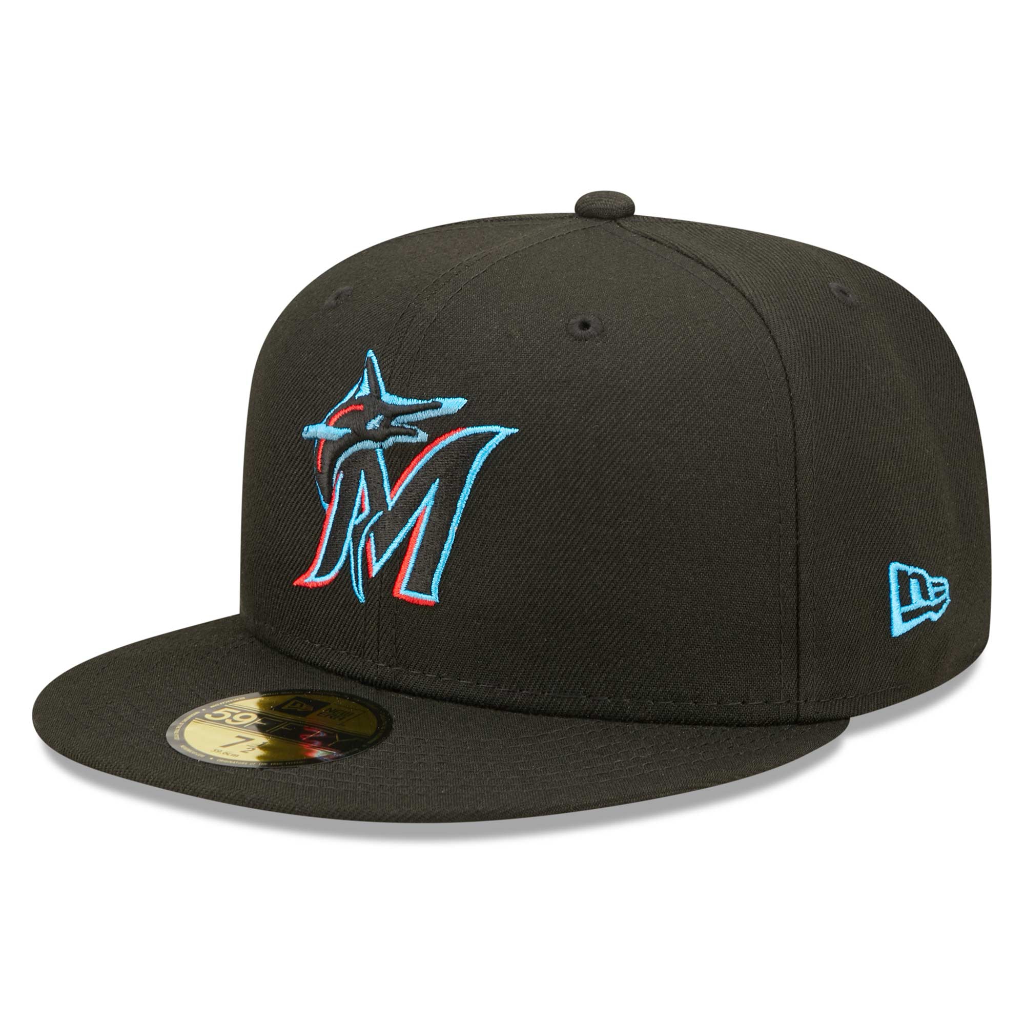 Miami Marlins Authentic New Era 59FIFTY Fitted MLB Cap Game