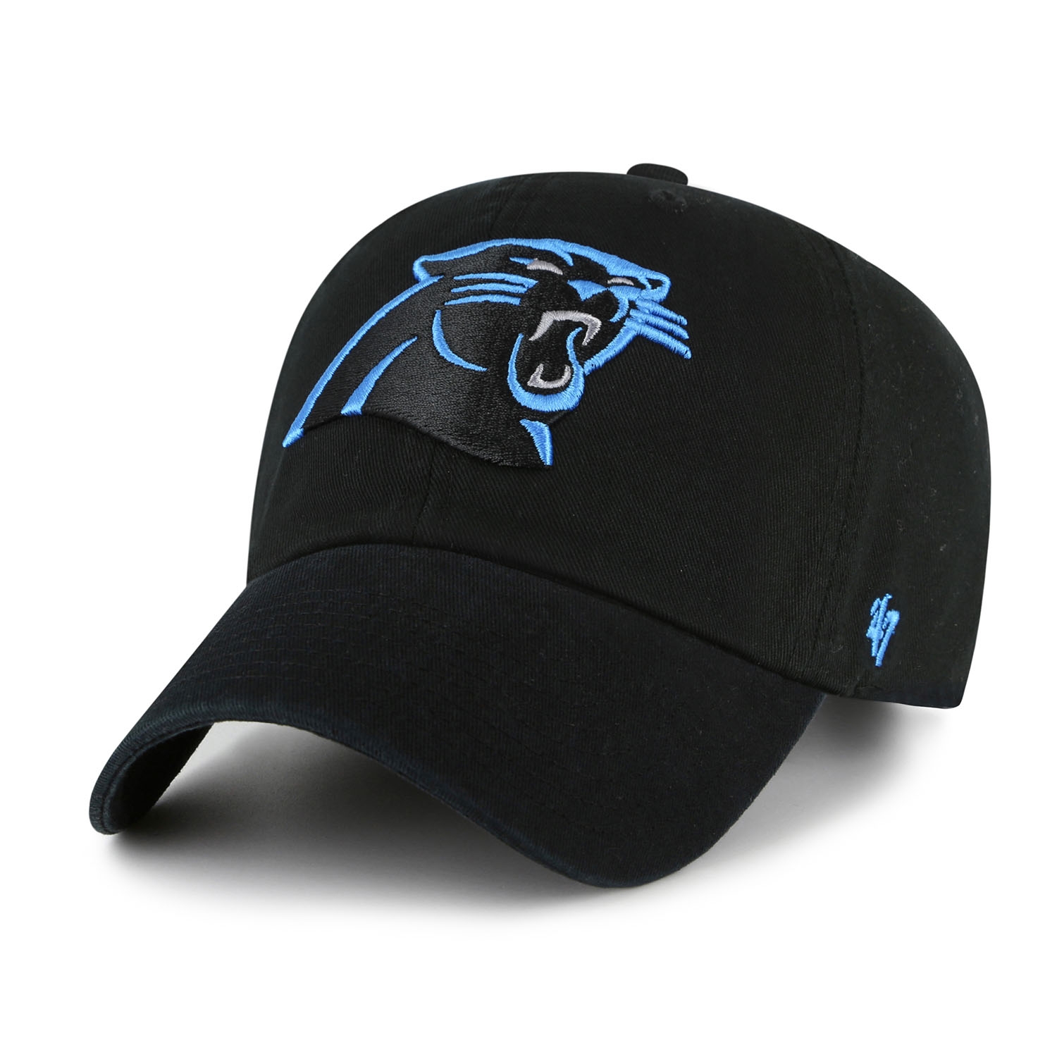 Carolina Panthers '47 Clean Up Adjustable NFL Cap Schwarz
