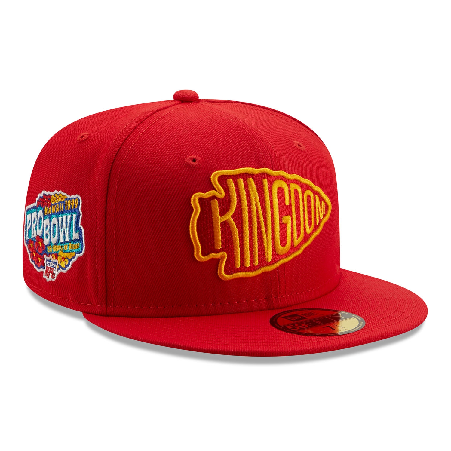 Kansas City Chiefs 1999 Pro Bowl New Era 59FIFTY Fitted NFL Cap Rot