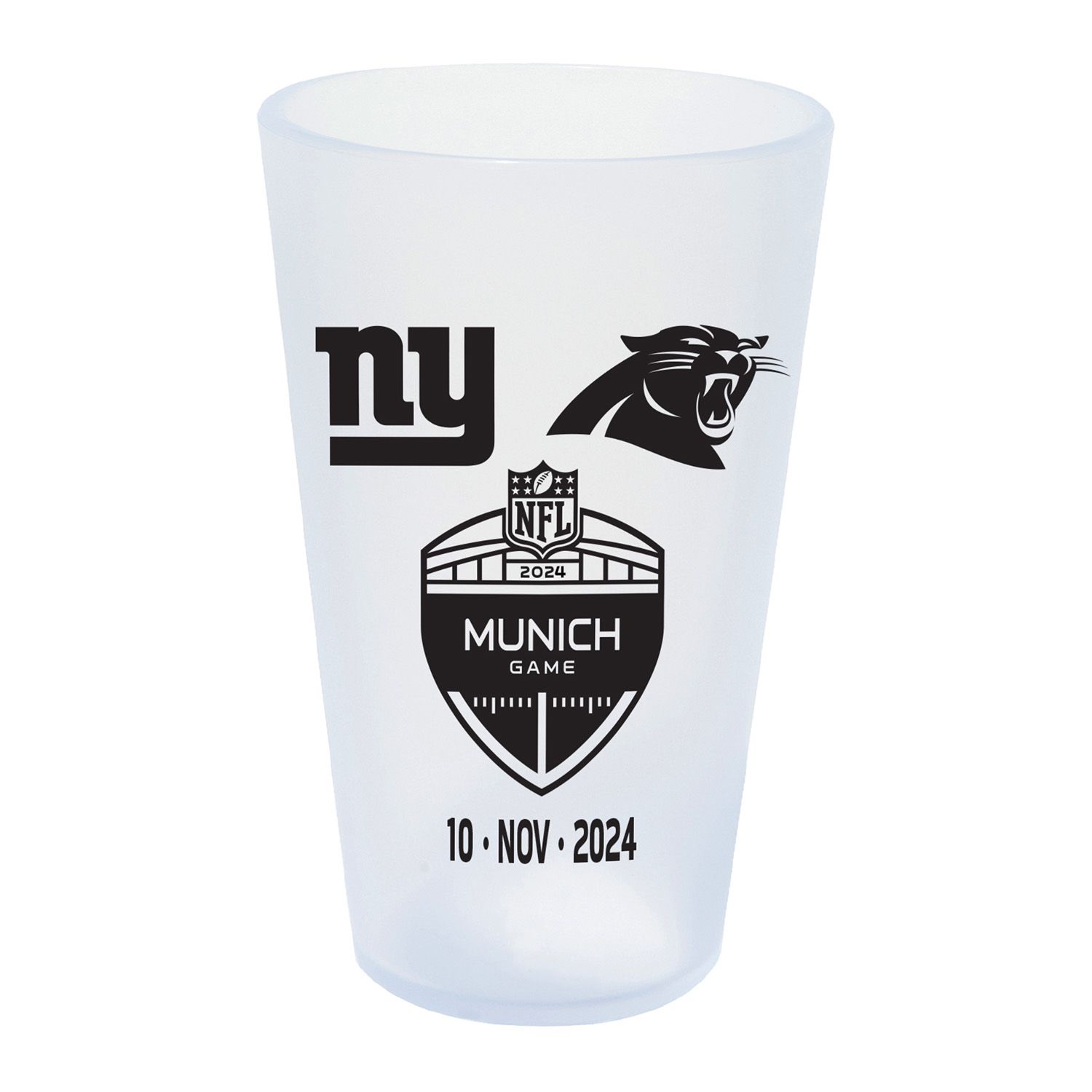 2024 NFL Munich Game Giants vs. Panthers Silicone Pint Glas