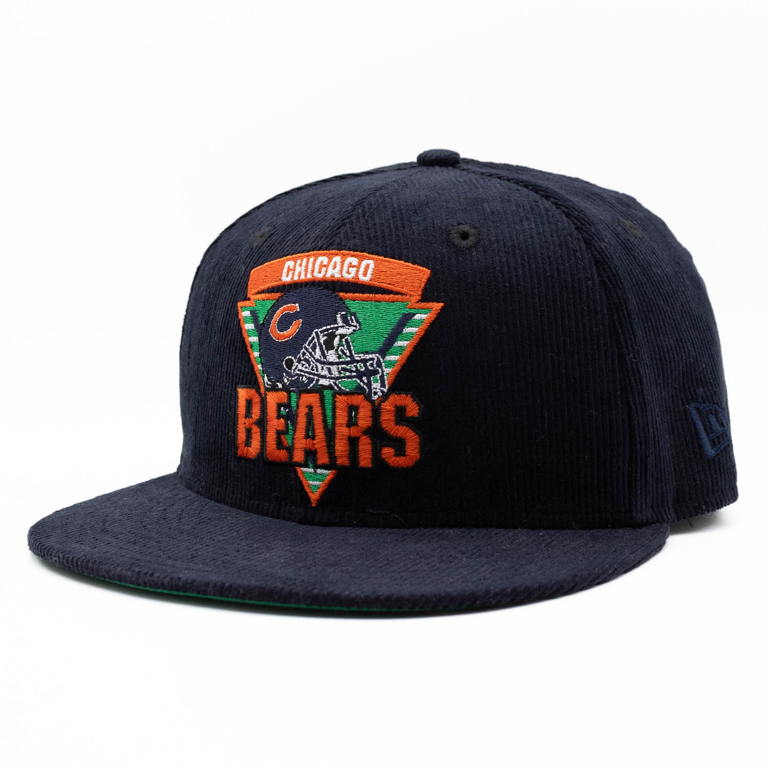 Chicago Bears Corduroy New Era 59FIFTY Fitted NFL Cap Navy