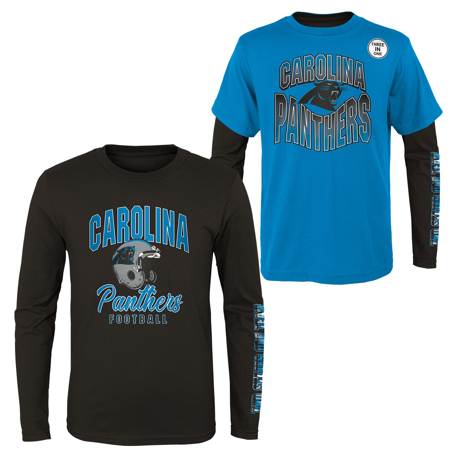 Carolina Panthers Game Day 3-in-1 Combo NFL Shirt (YOUTH)