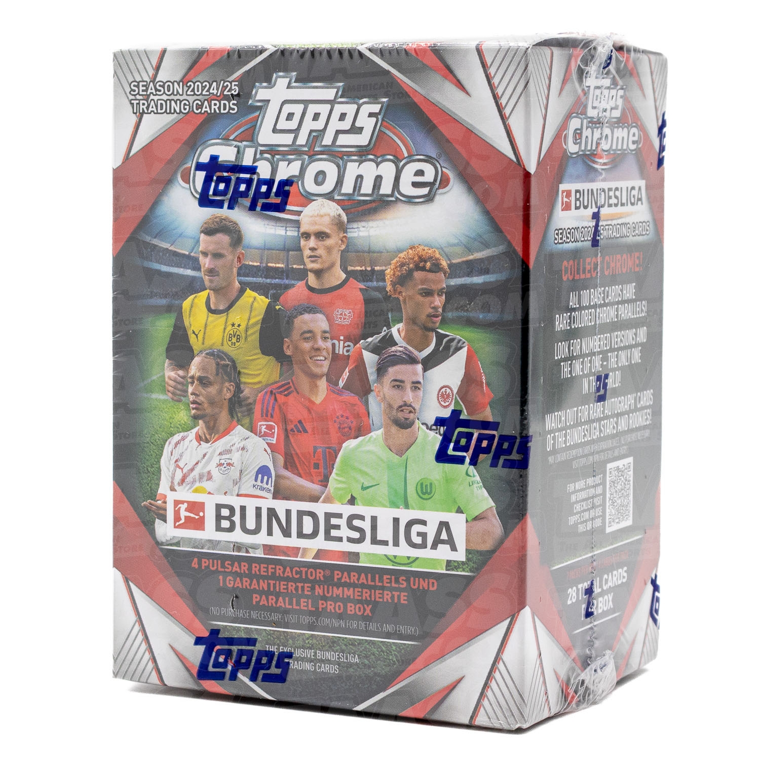 2024/25 Topps Chrome Bundesliga Soccer (Fussball) Blaster Box
