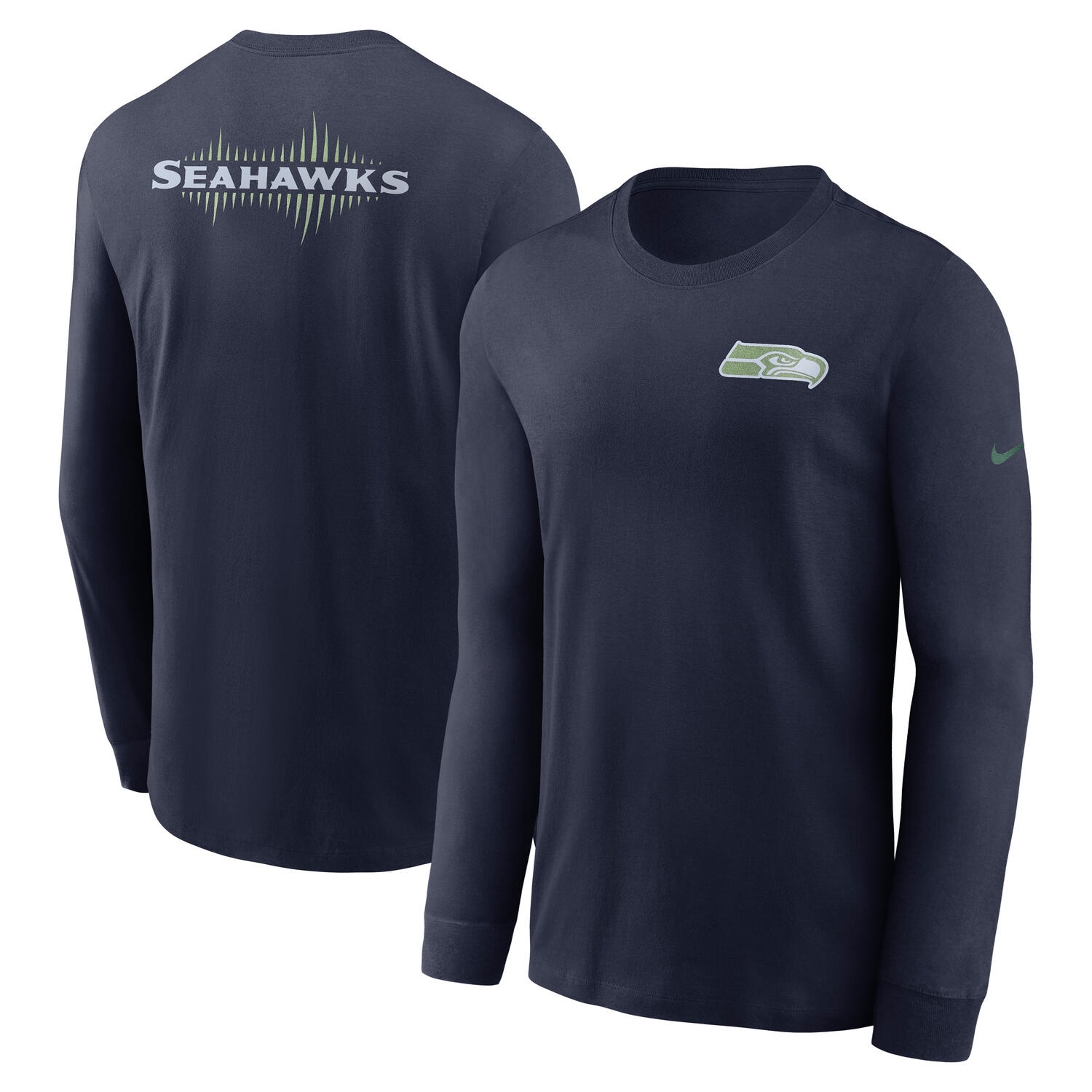 Seattle Seahawks 2025 Rivalries Essential NFL Long Sleeve T-Shirt Navy