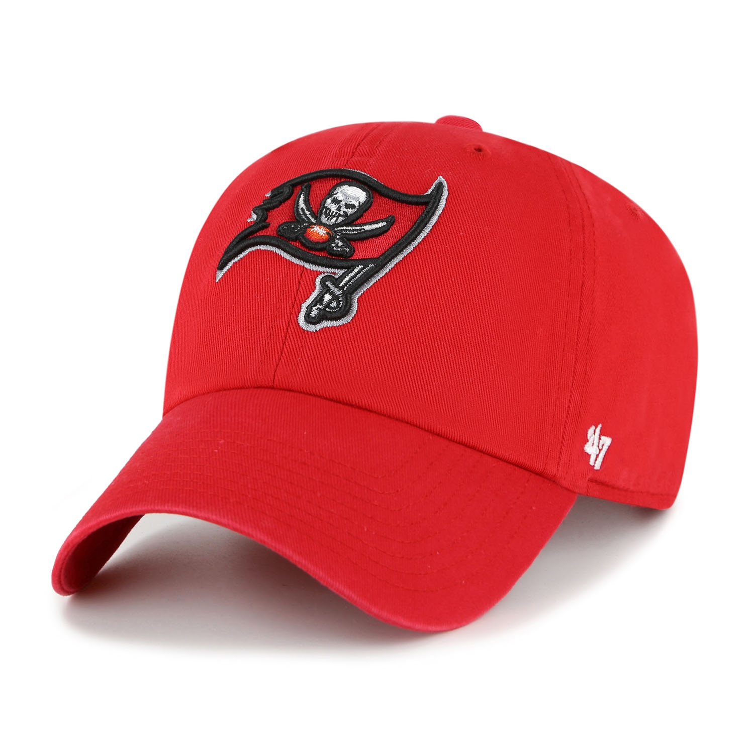 Tampa Bay Buccaneers '47 Clean Up Adjustable NHL Cap Red