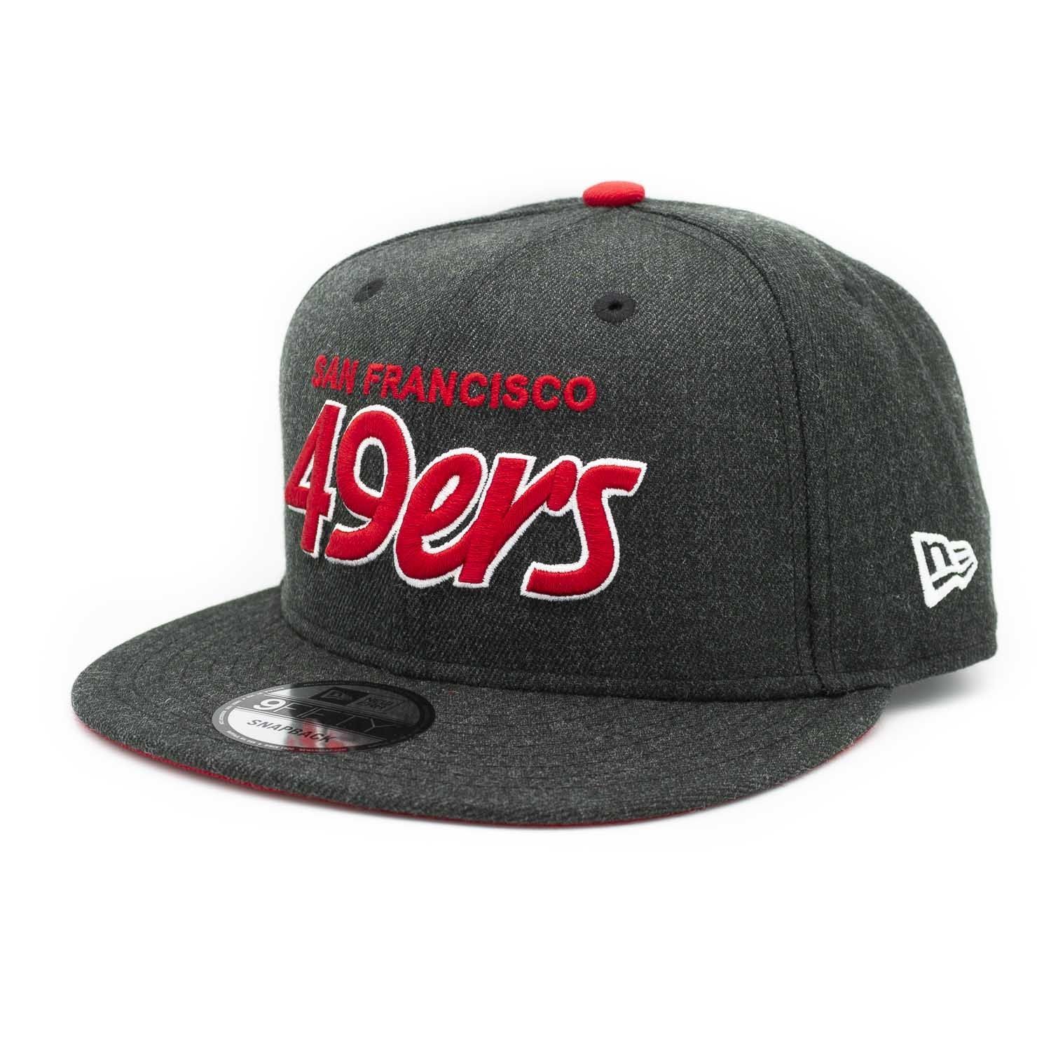 San Francisco 49ers Heather Script 9FIFTY NFL Snapback Cap