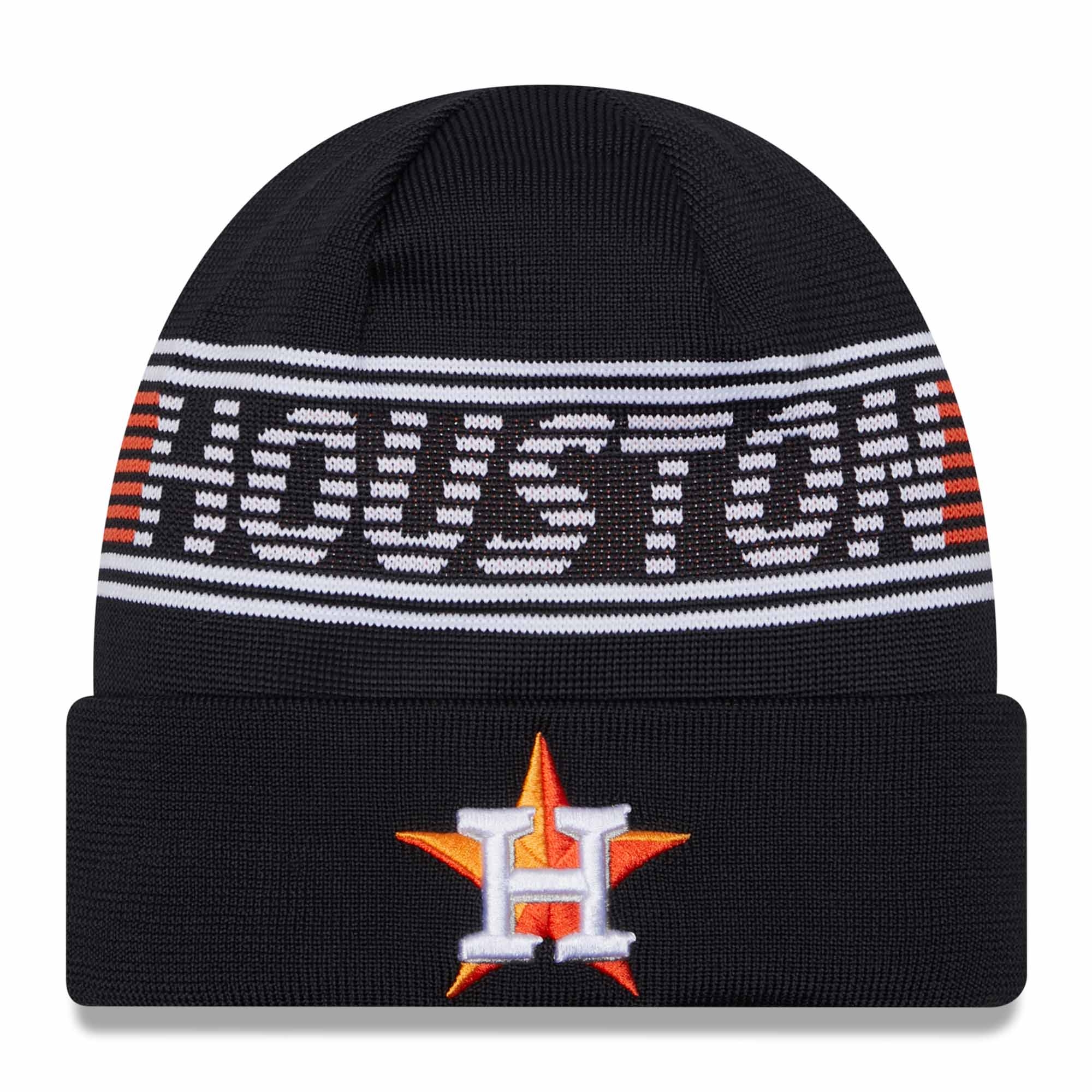 Houston Astros Authentic 2024 MLB Clubhouse New Era Beanie Knit