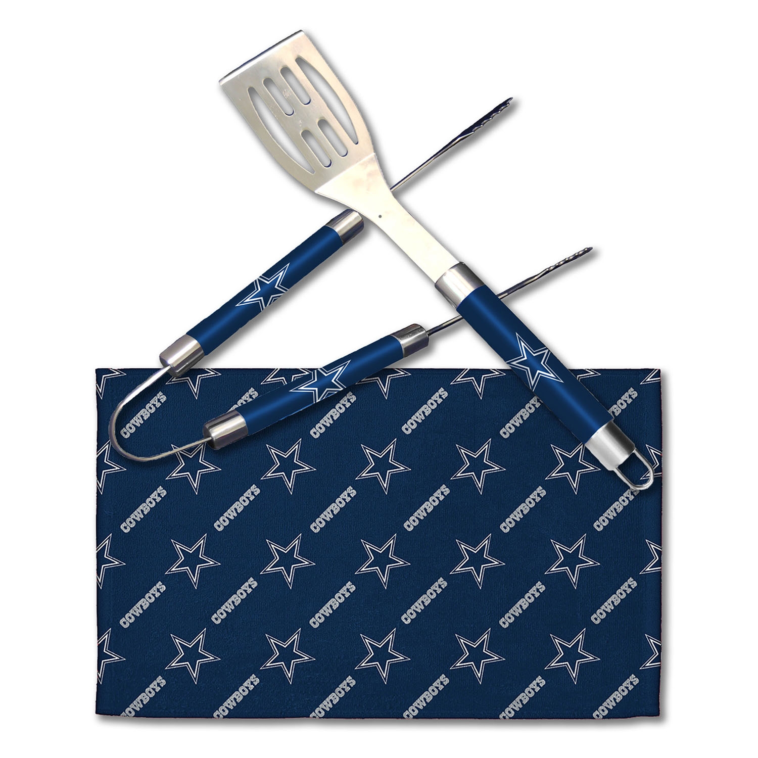 Dallas Cowboys NFL Barbecue Grillbesteck-Set (3-Teilig)