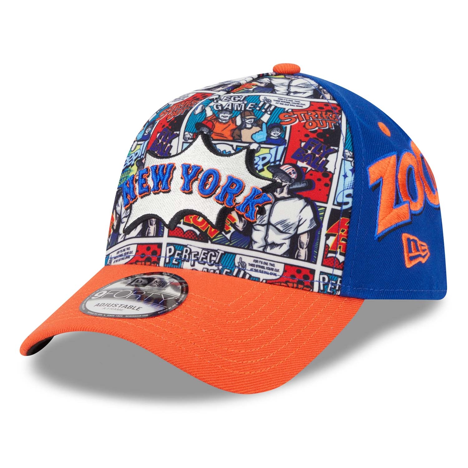 New York Mets 2025 MLB Players' Weekend 9FORTY A-Frame Snapback Cap