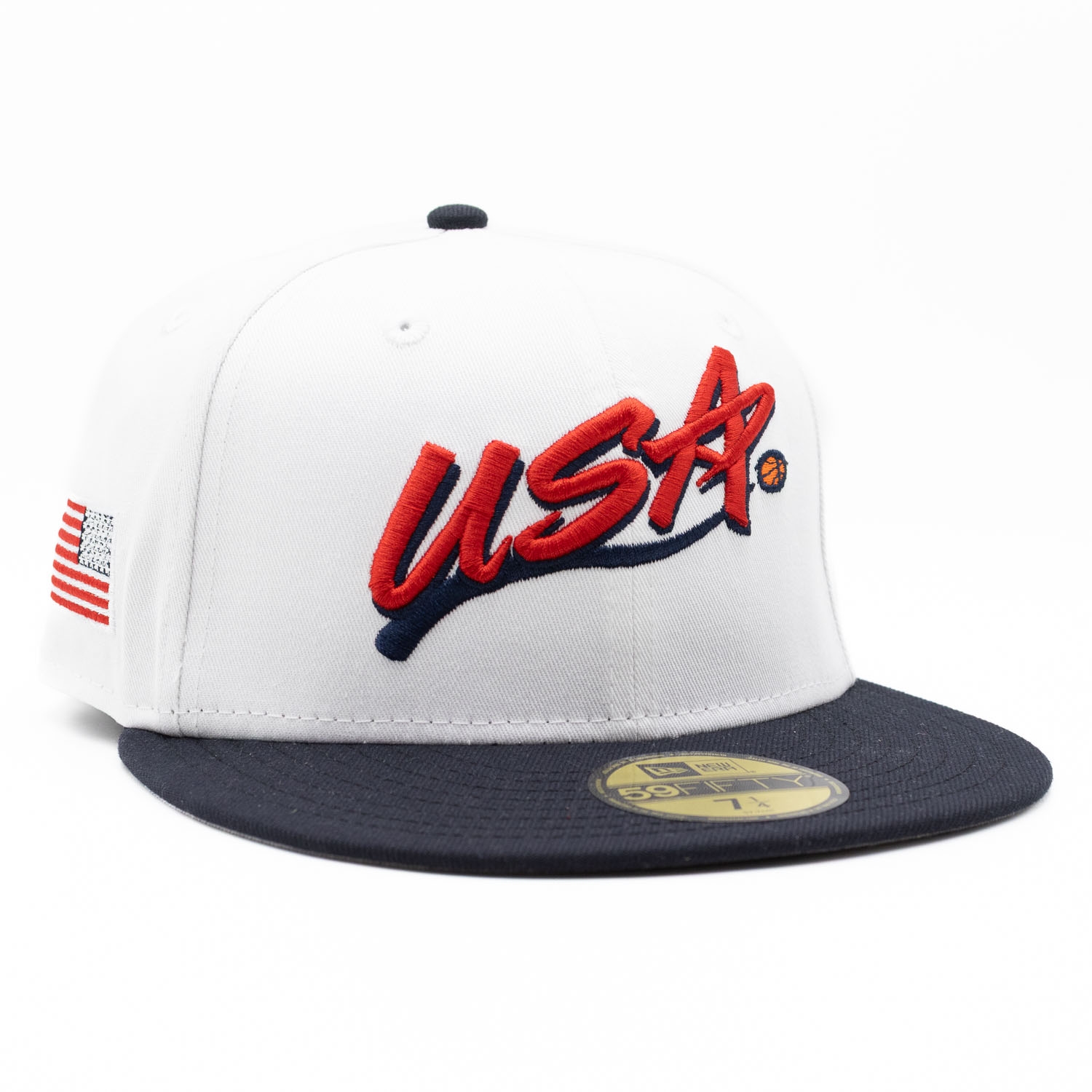 Team USA 1996 Dream Team 59FIFTY Fitted Basketball Cap Weiß