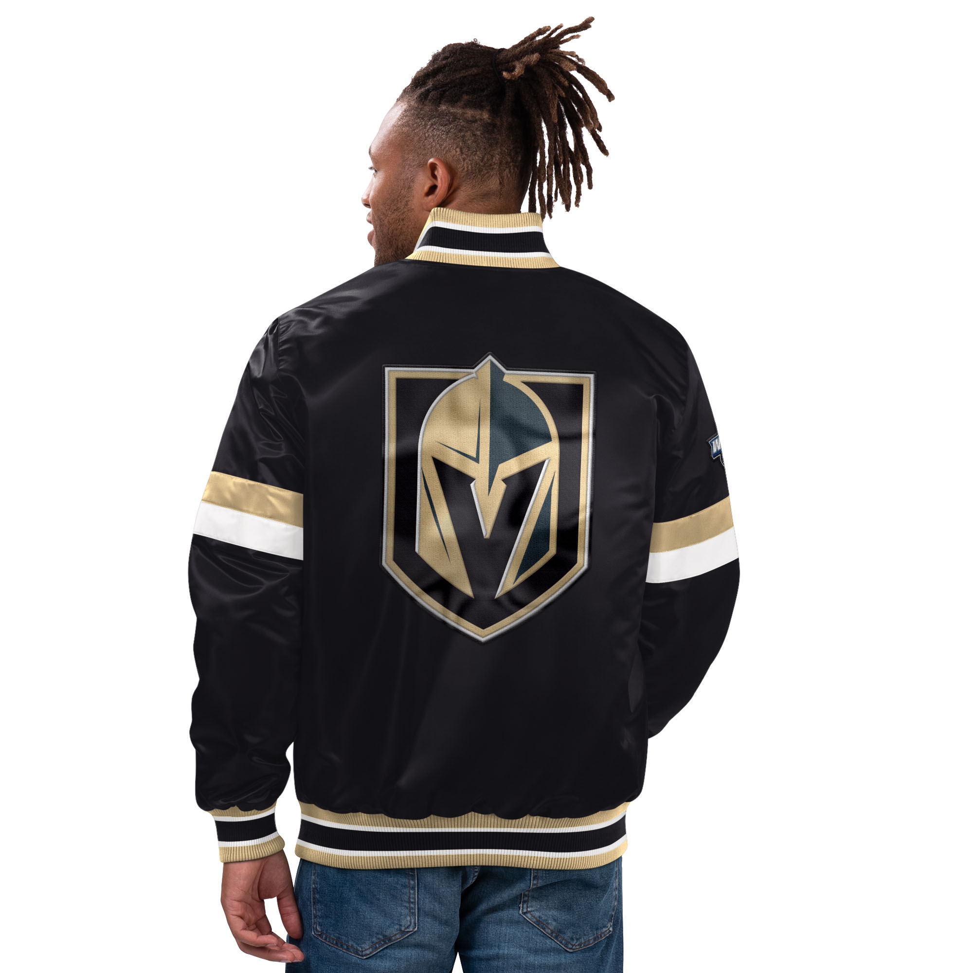 Vegas Golden Knights Home Game NHL Varsity Satin Jacket