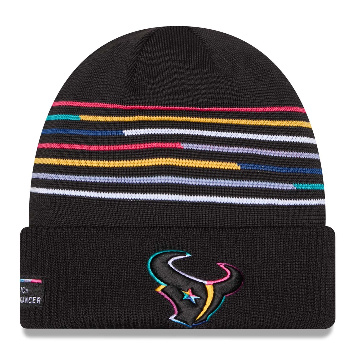 Houston Texans 2025 NFL Crucial Catch New Era Knit Hat