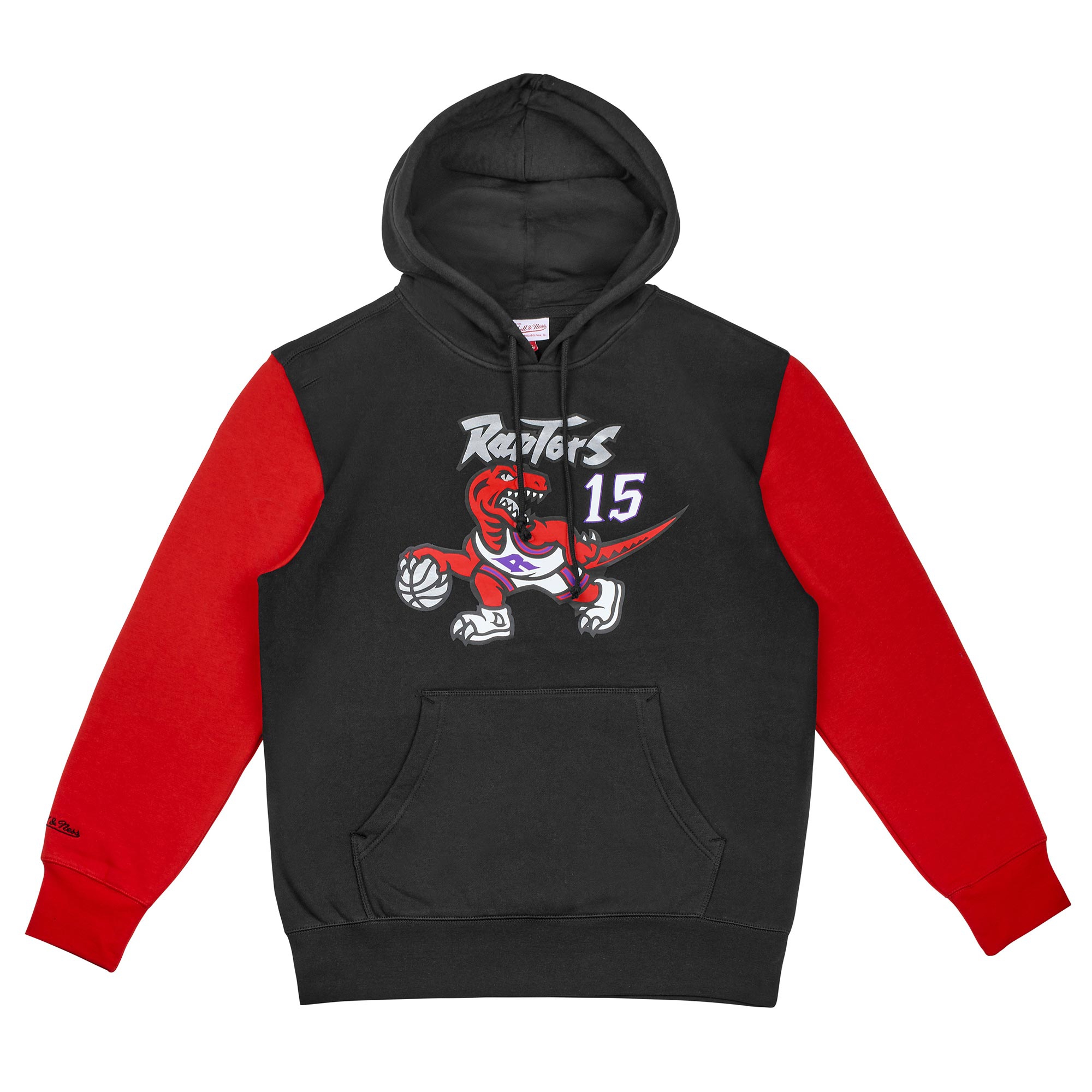 Vince Carter #15 Toronto Raptors N&N Player NBA Hoodie Black