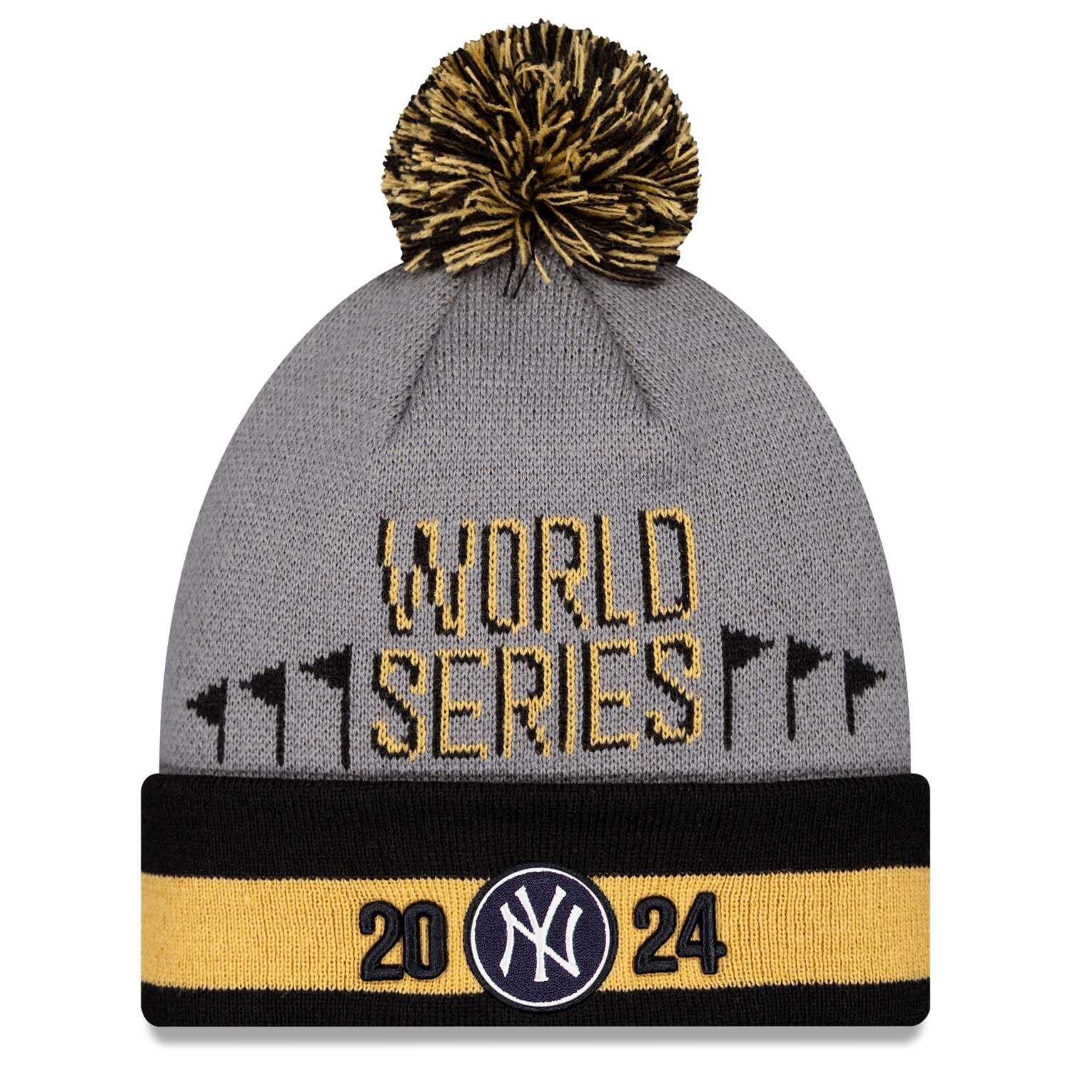 New York Yankees 2024 American League Champions New Era Wintermütze