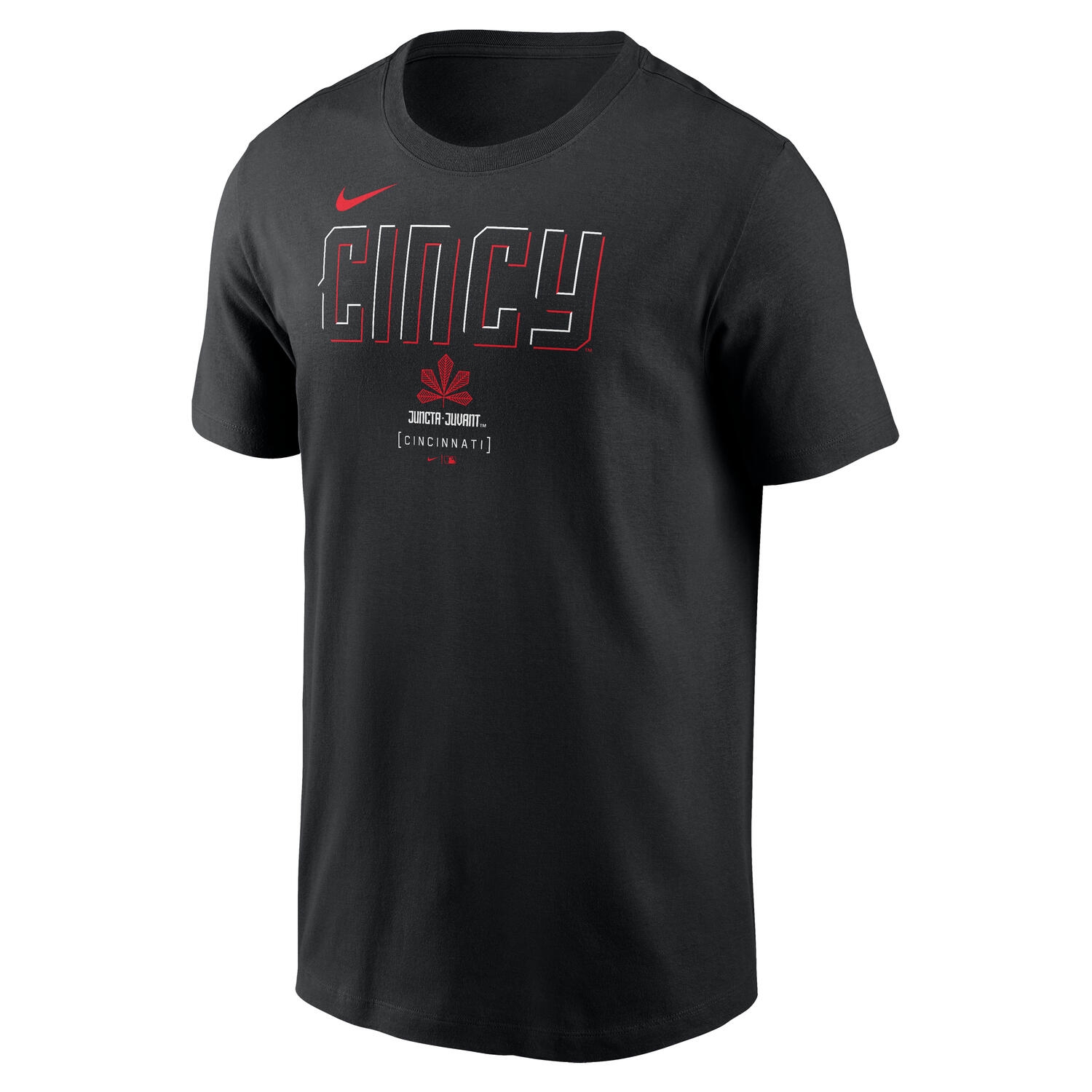 Cincinnati Reds City Connect Nike MLB T-Shirt Schwarz