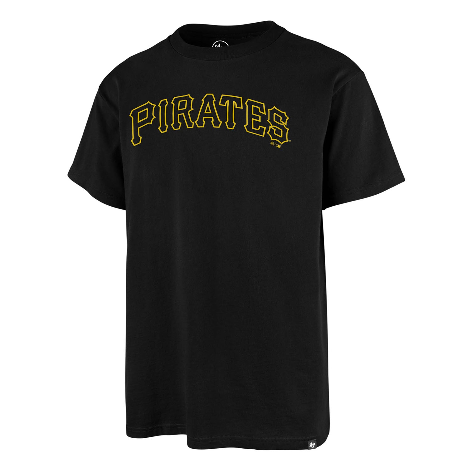 Pittsburgh Pirates Team Script '47 Black Echo MLB T-Shirt Schwarz