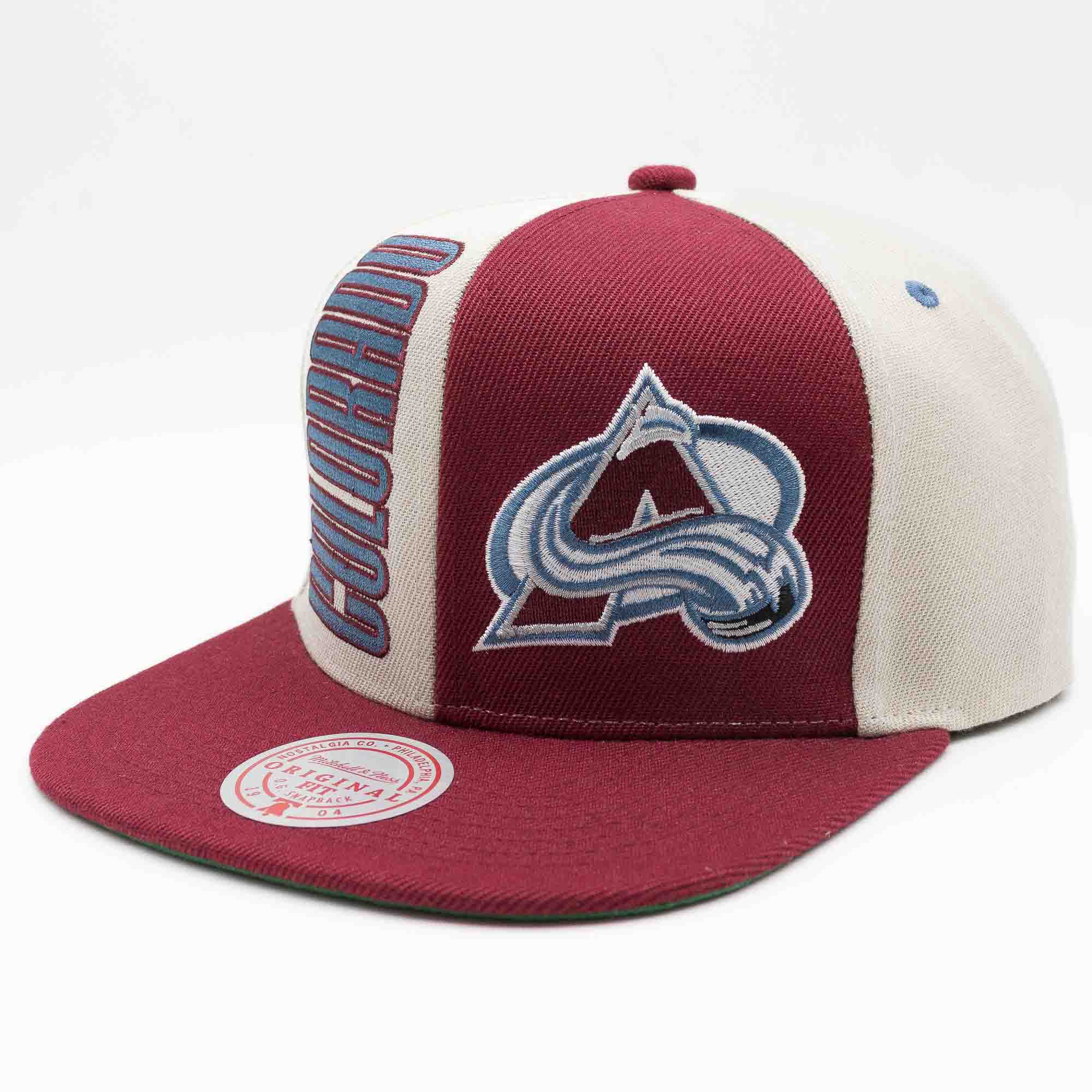 Colorado Avalanche Pop Panel Mitchell & Ness Snapback NHL Cap