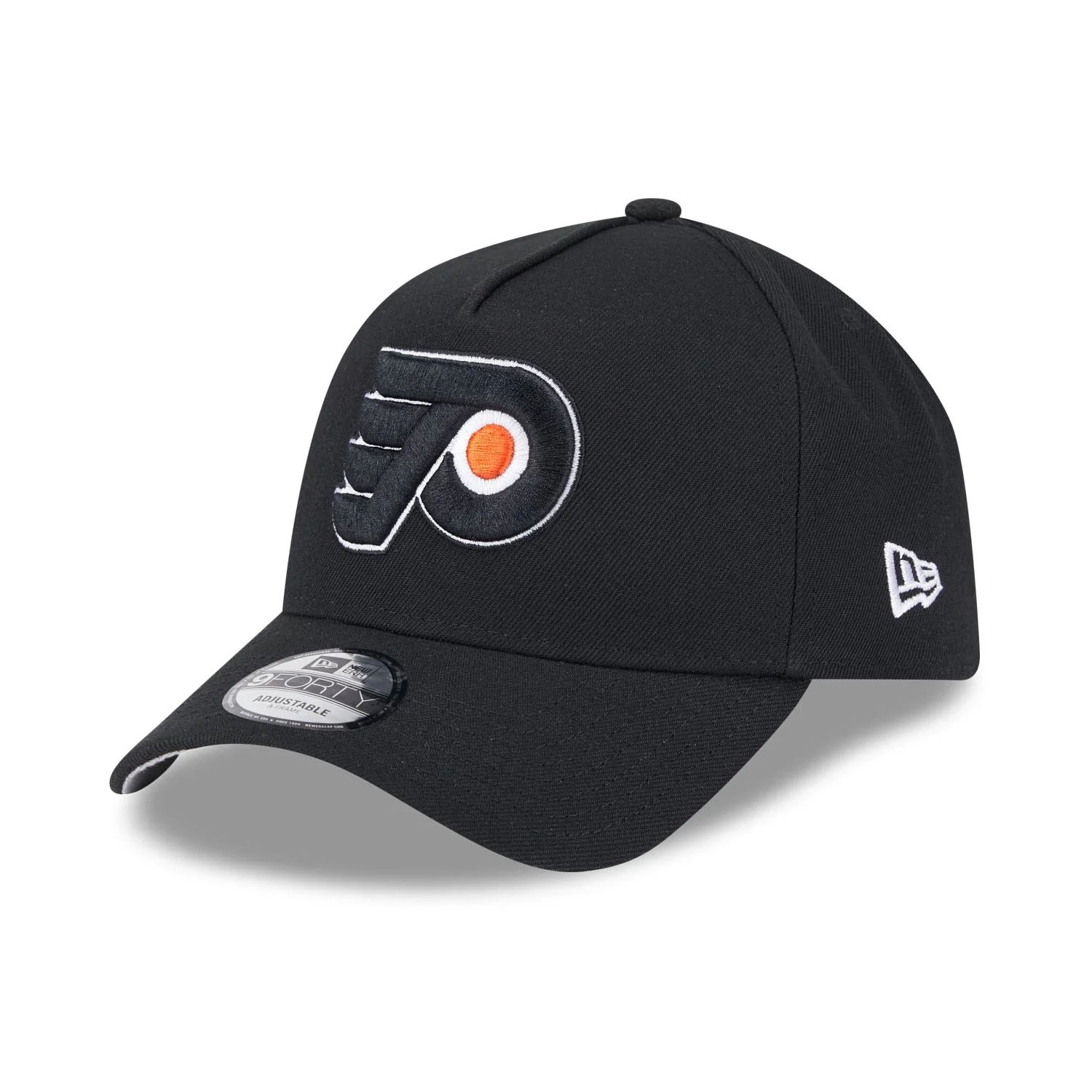Philadelphia Flyers New Era 9FORTY A-Frame Trucker NHL Cap Schwarz