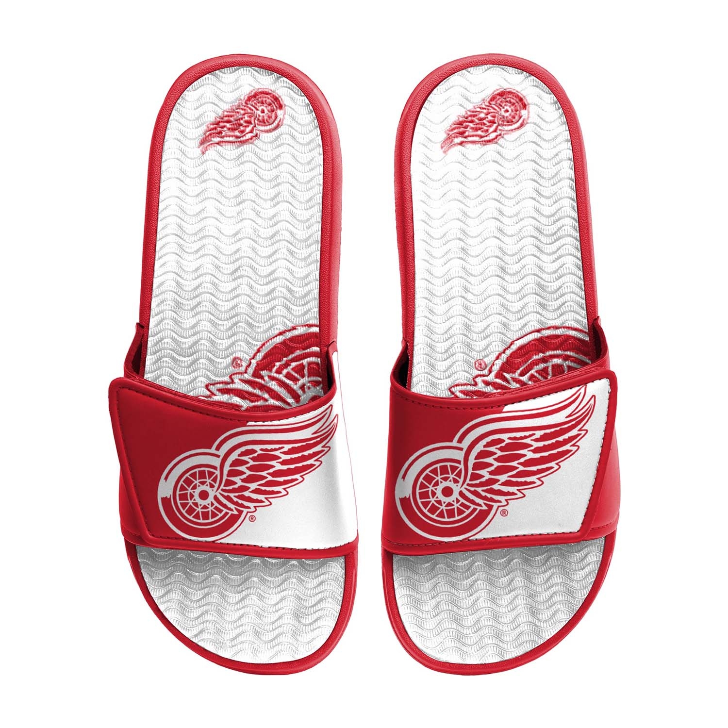 Detroit Red Wings Big Logo NHL Gel Slides