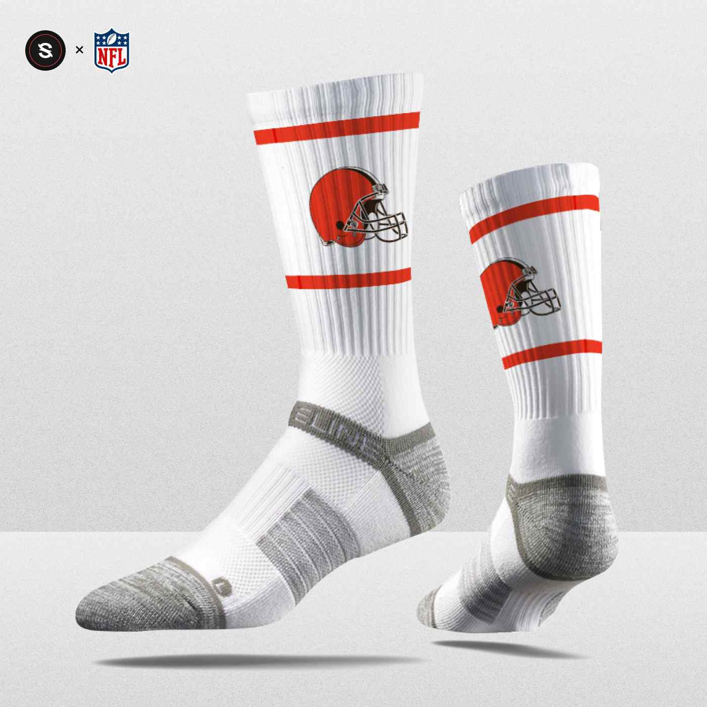 Cleveland Browns Strideline Premium NFL Crew Socken