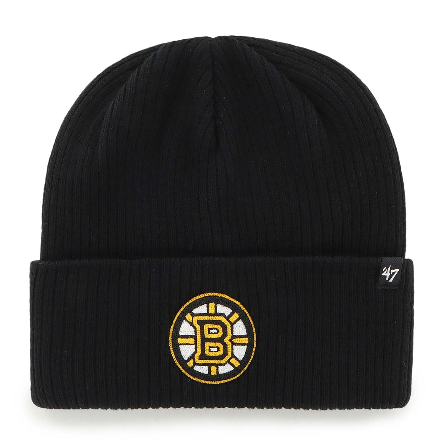 Boston Bruins '47 Chain Stitch NHL Knit Hat Black