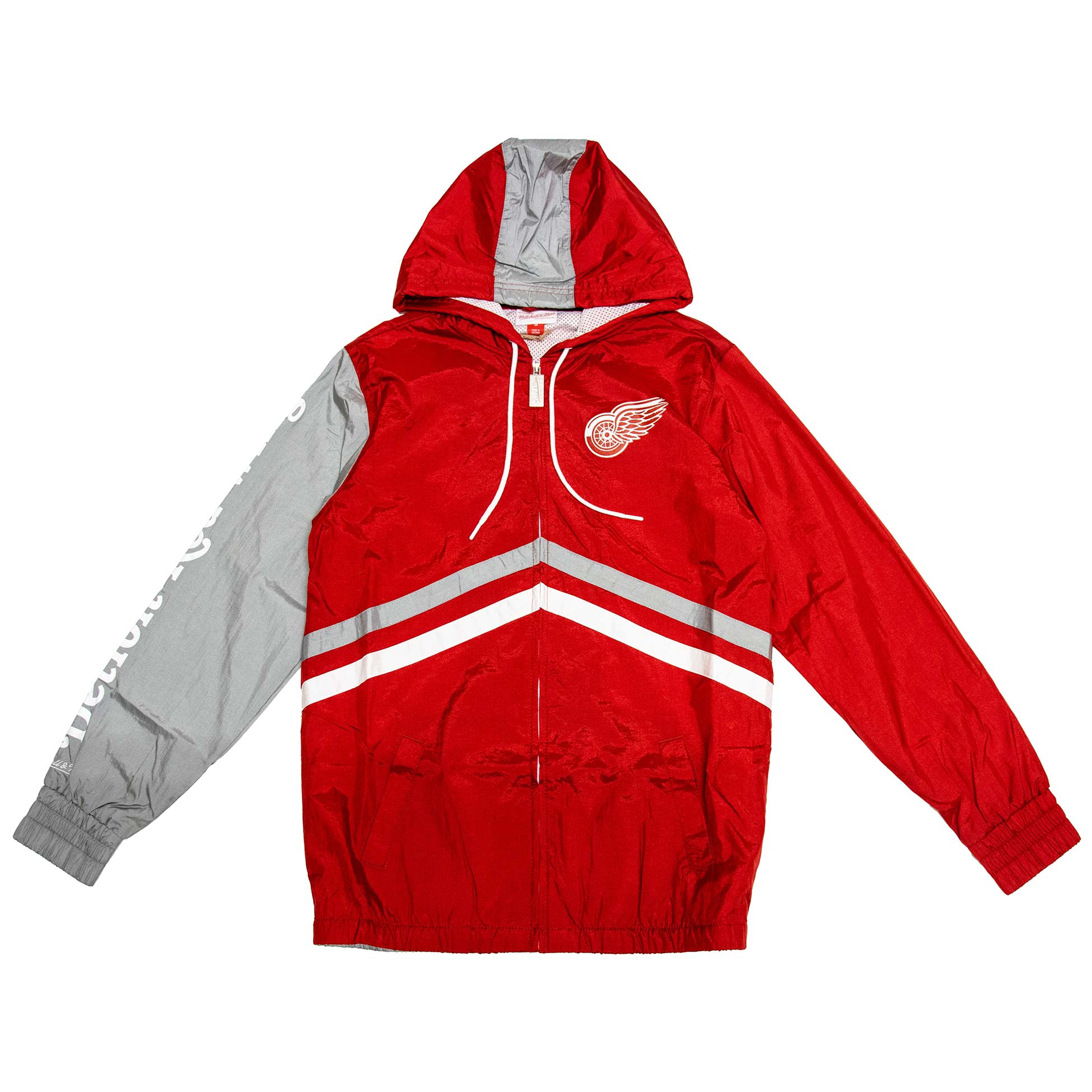 Detroit Red Wings Undeniable Mitchell & Ness NHL Windbreaker Jacket